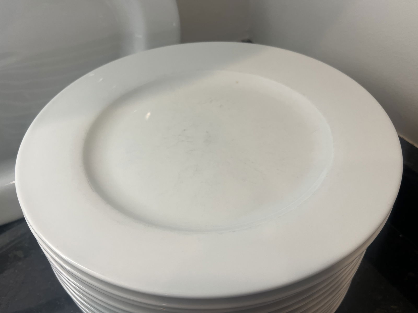 Everday White Plates - 3