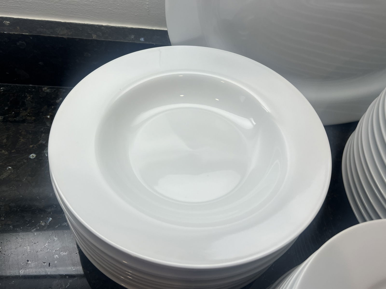 Everday White Plates - 4