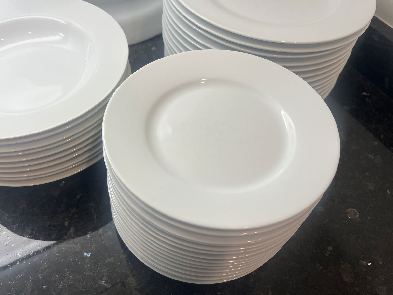 Everday White Plates - 5