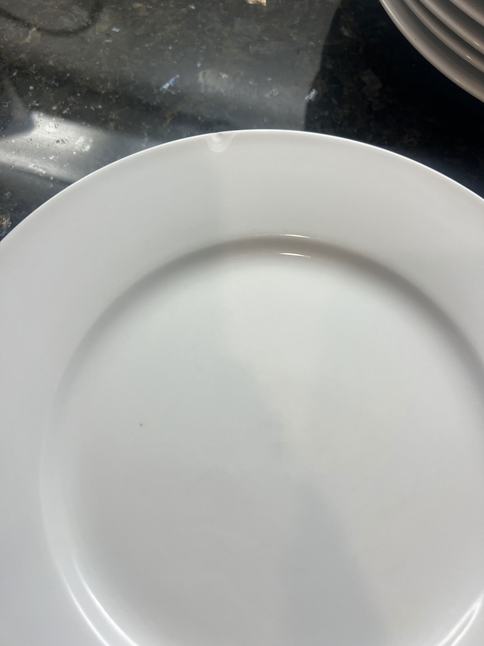 Everday White Plates - 7