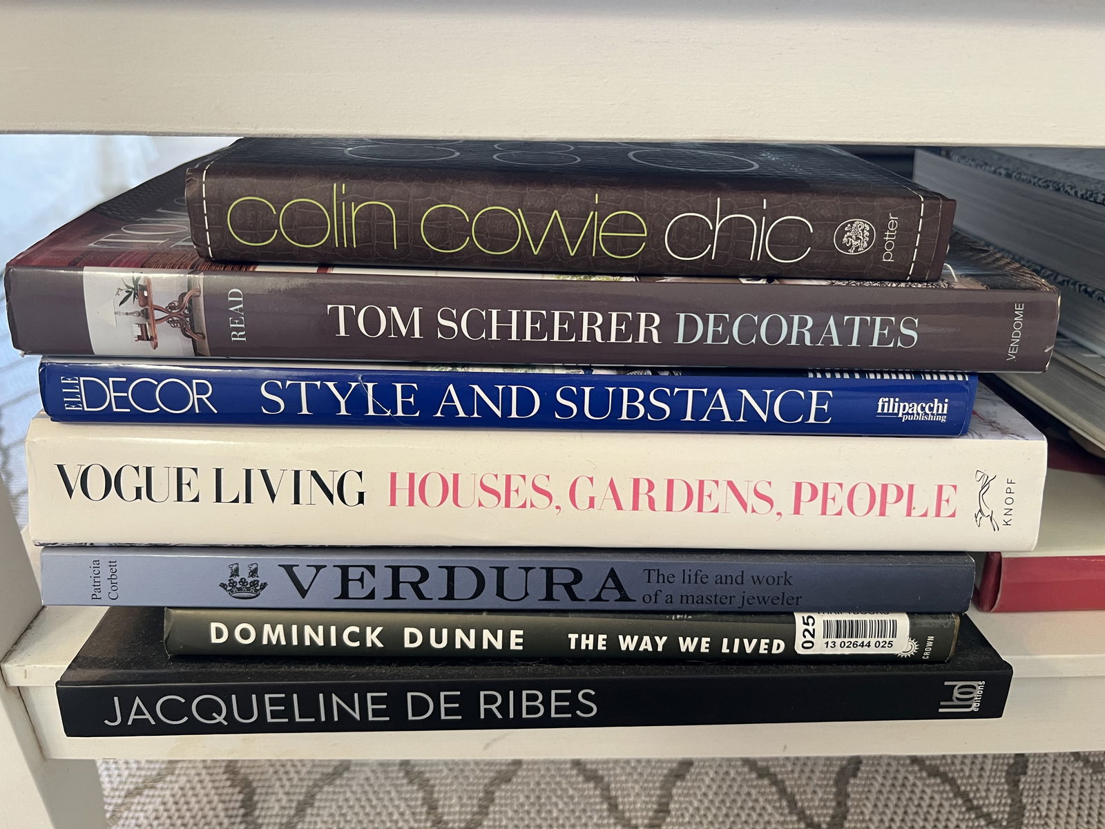 Lot of 7 Interior Design Books (1 of 4)