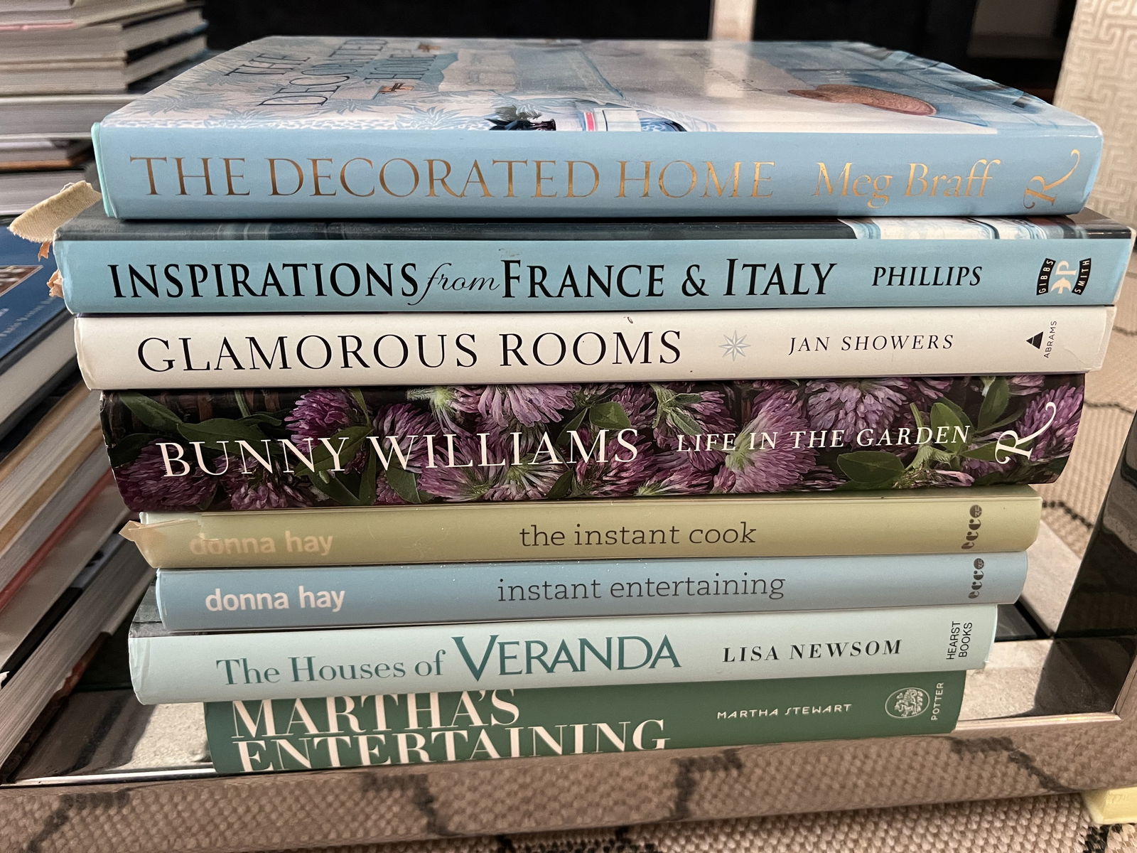 Lot of 8 Interior Design Books (1 of 2)