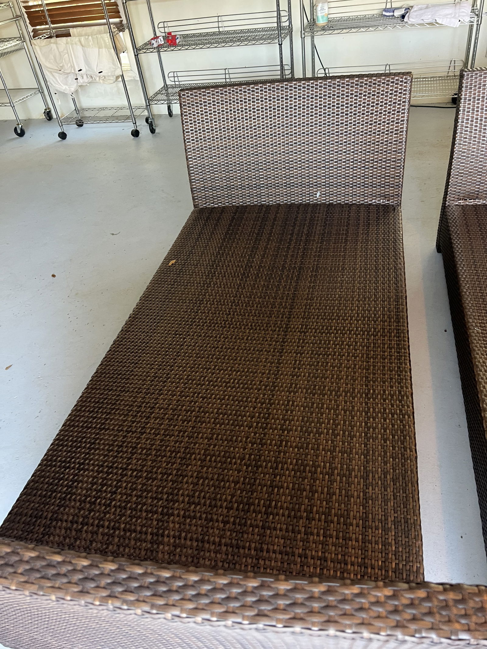 Pair of Restoration Harware Outdoor Sofas - 7