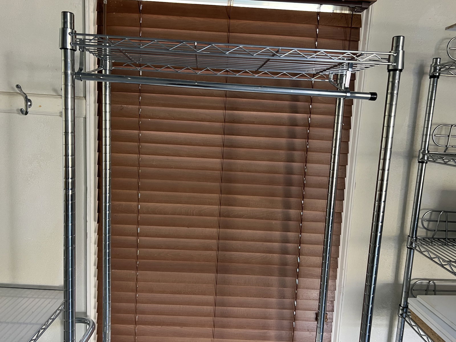 (2) Rolling Wire Shelves Including Laundry - 5