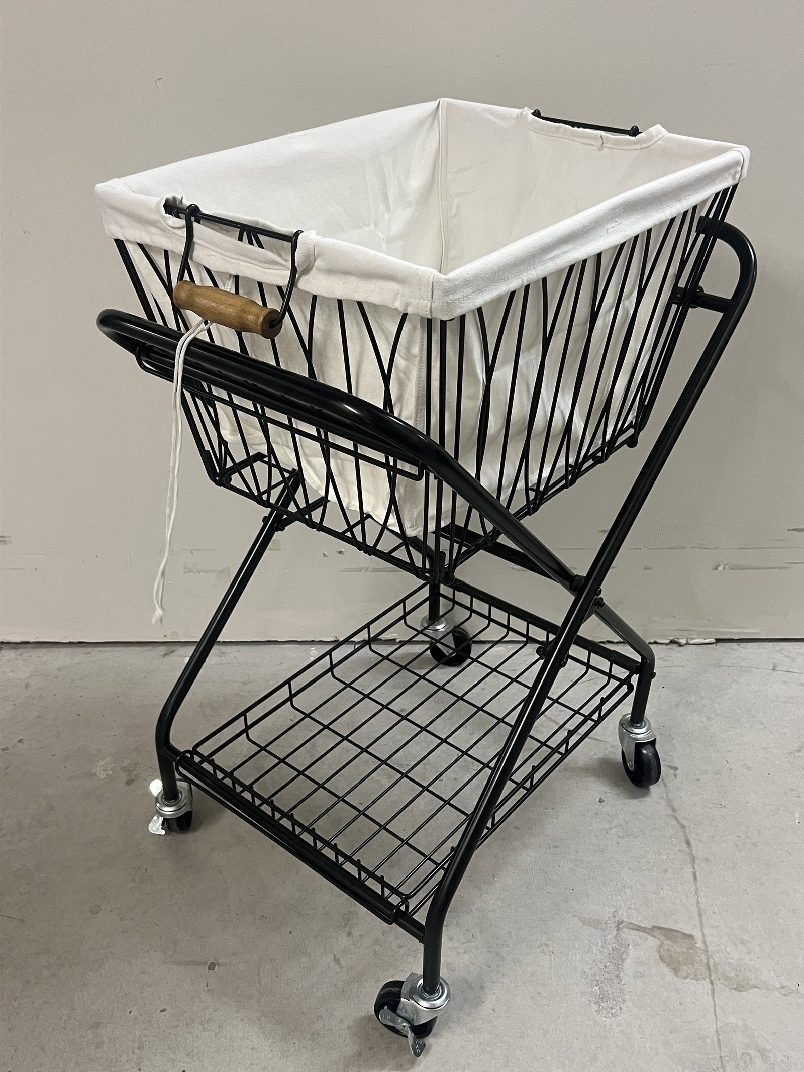 Rolling Laundry Basket Cart - 3