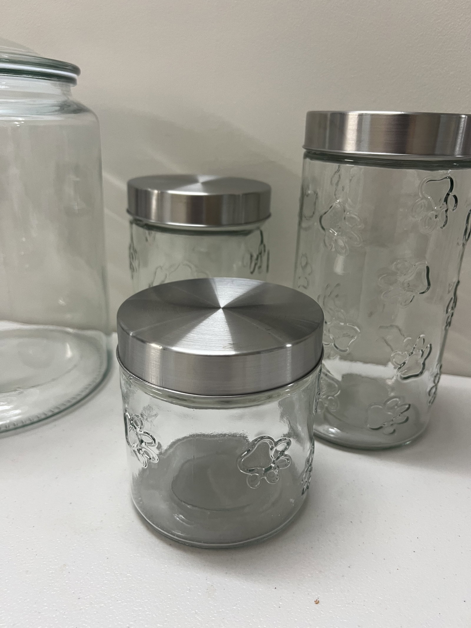 (4) Glass Jars Incl Dog Treats - 3