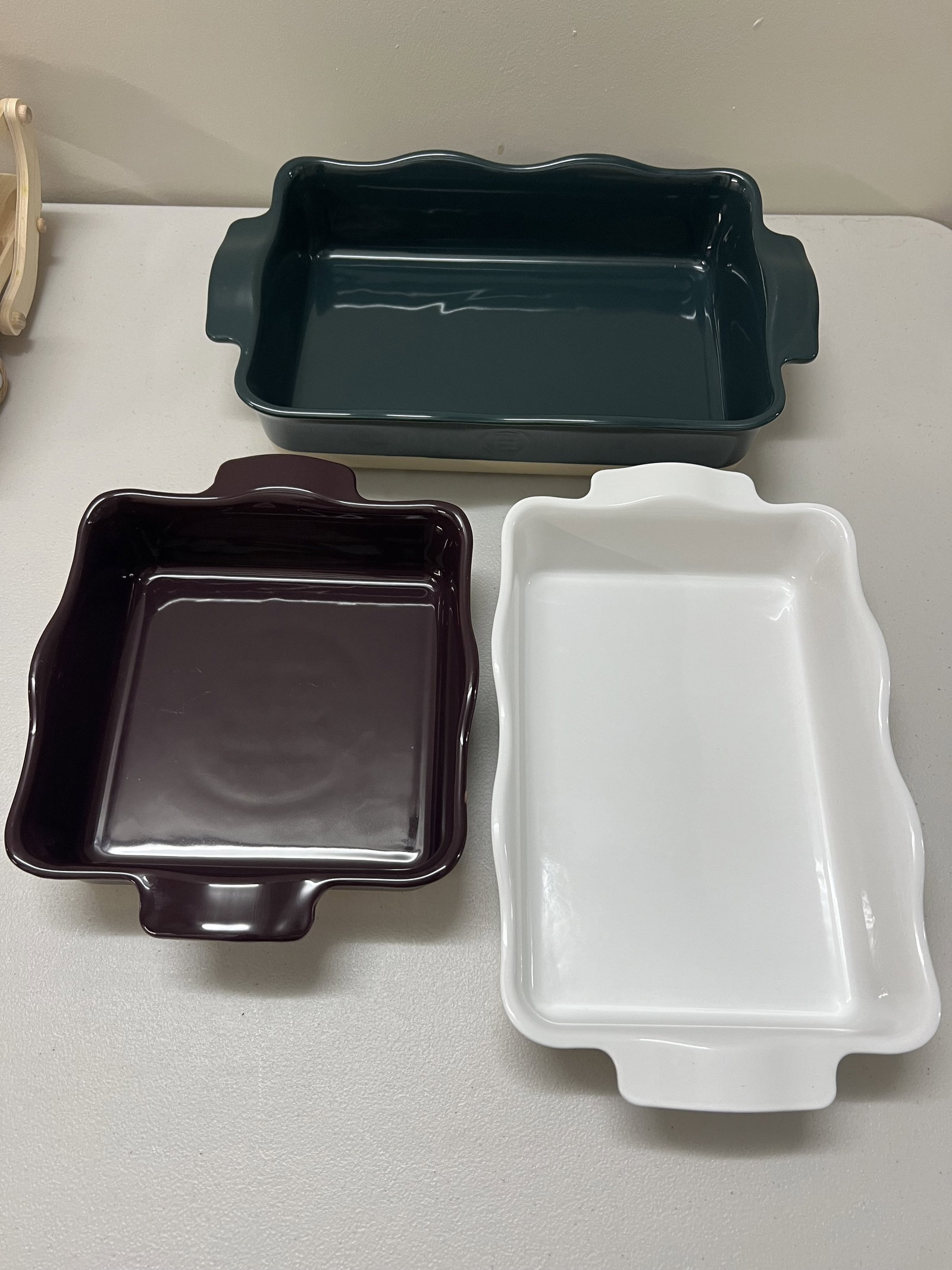 (3) Emile Henry France Baking Dishes - 3