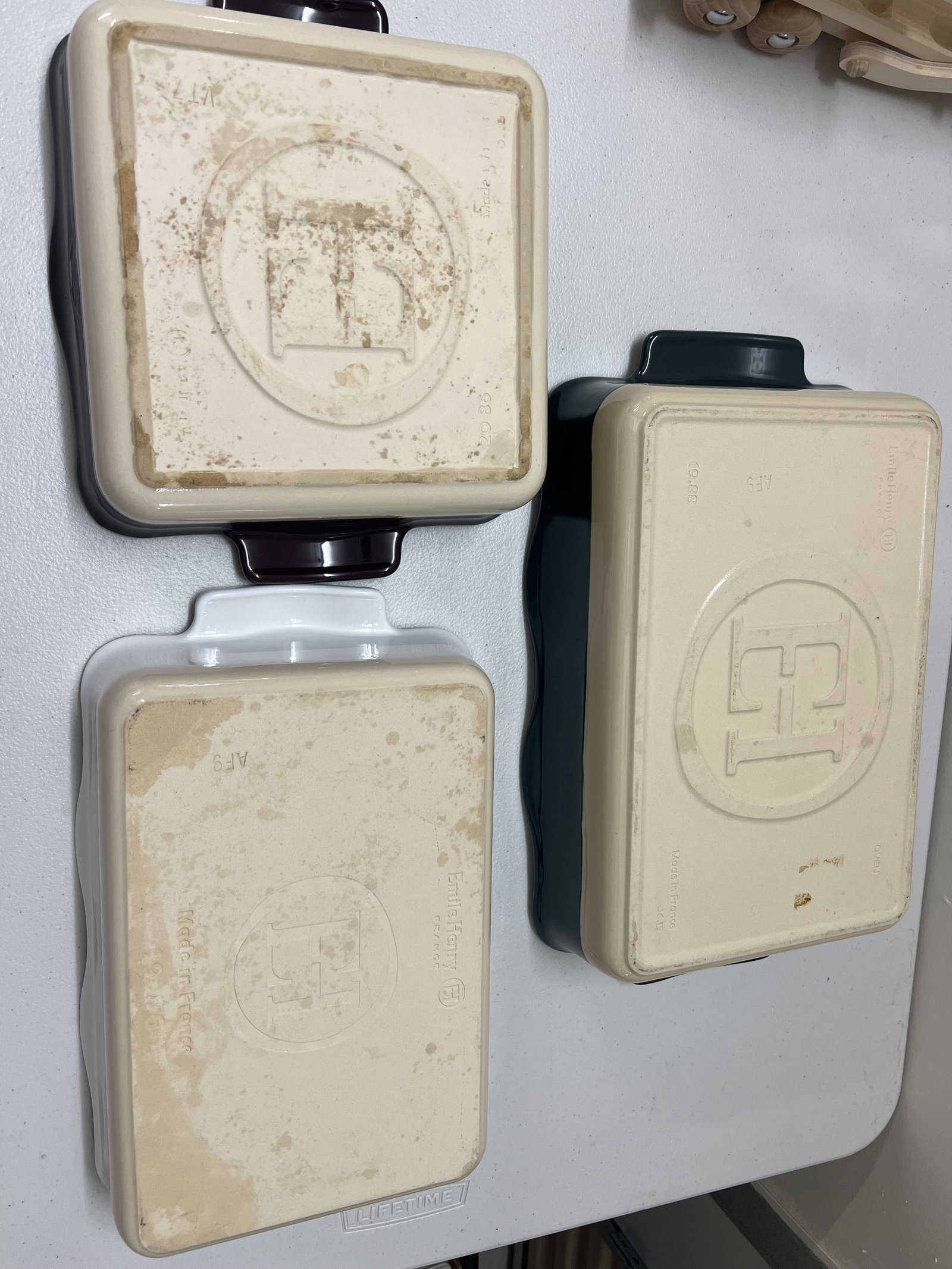 (3) Emile Henry France Baking Dishes - 4