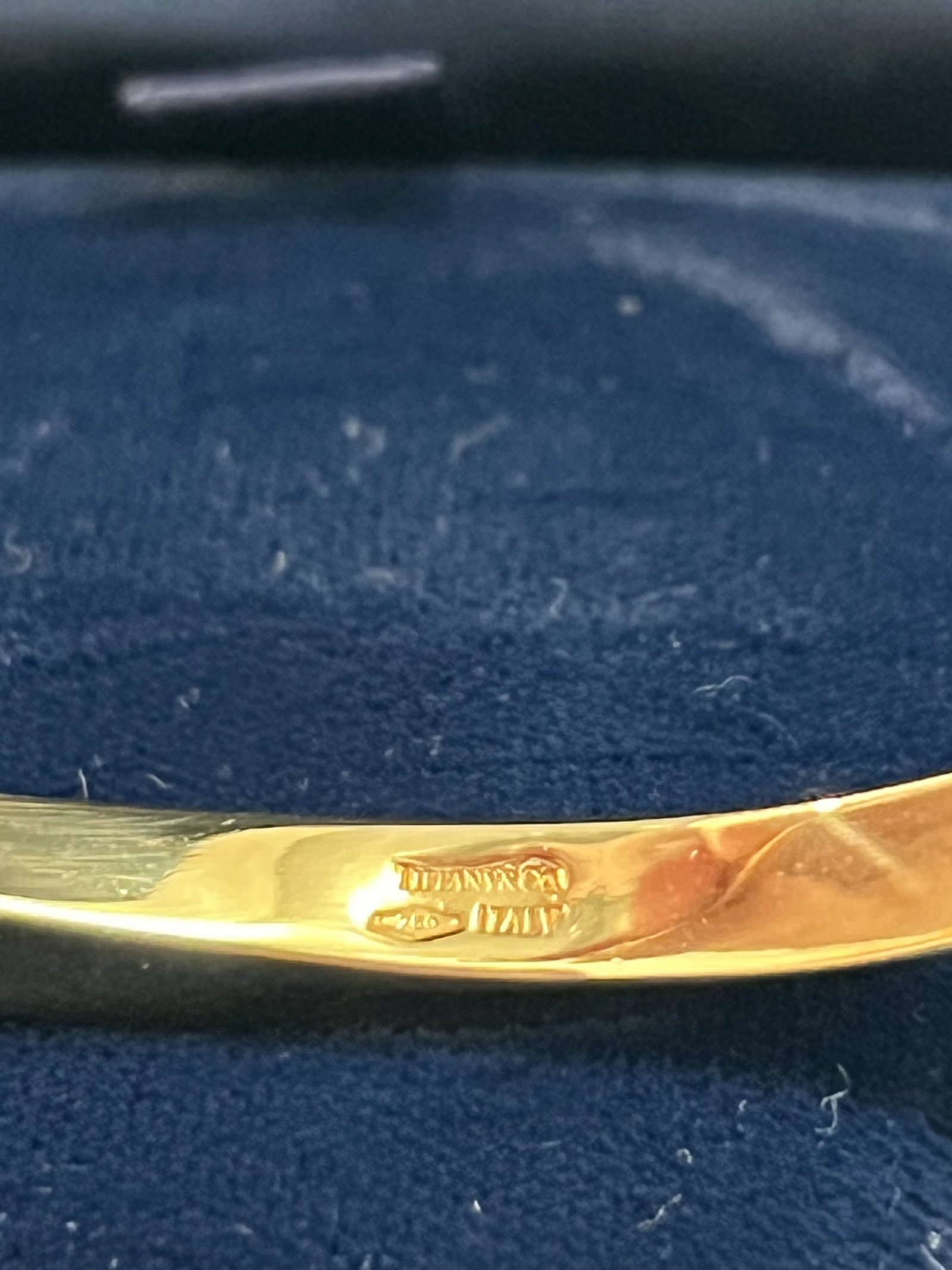Tiffany & Co Twisted Yellow Gold Bangle - 3