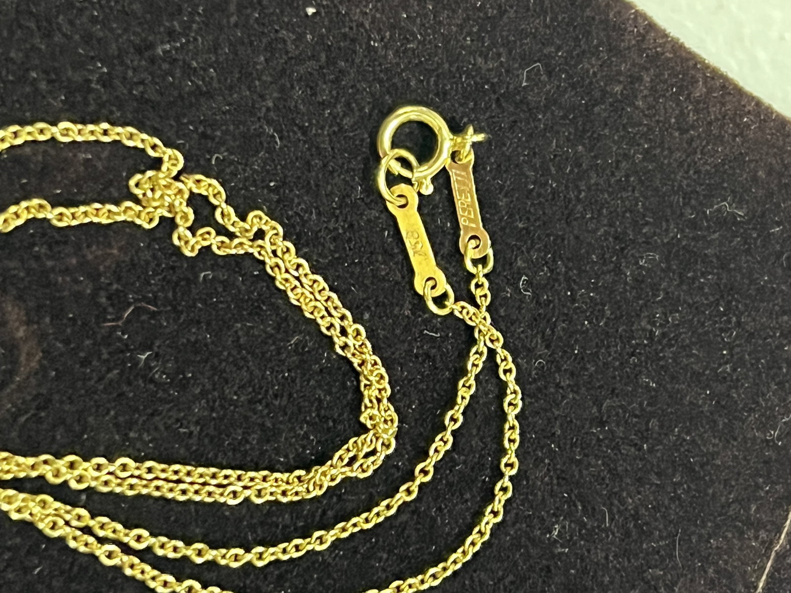 Tiffany & Co Elsa Peretti 18k Yellow Gold Starfish Necklace - 3