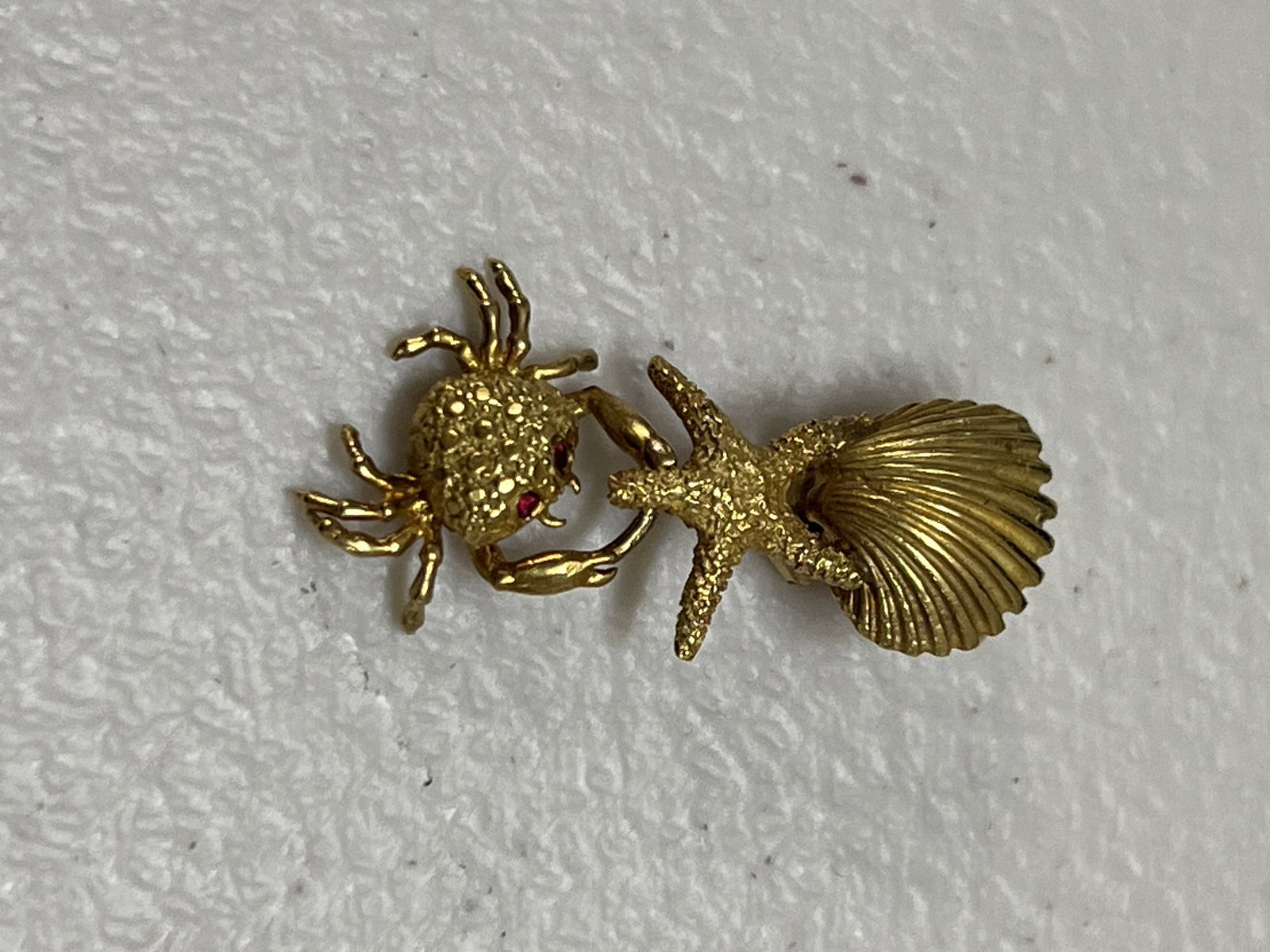 Renato Cipullo 18k Yellow Gold Sea Life Charm - 6