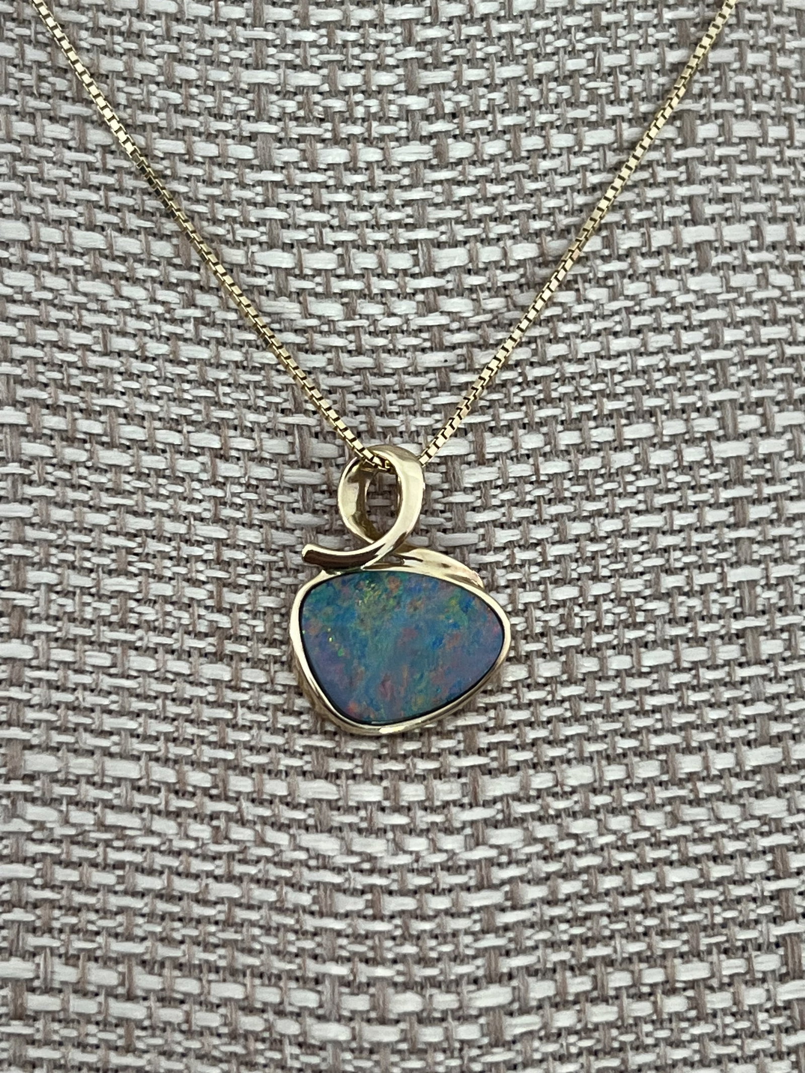 14K Gold and Opal Necklace - 5