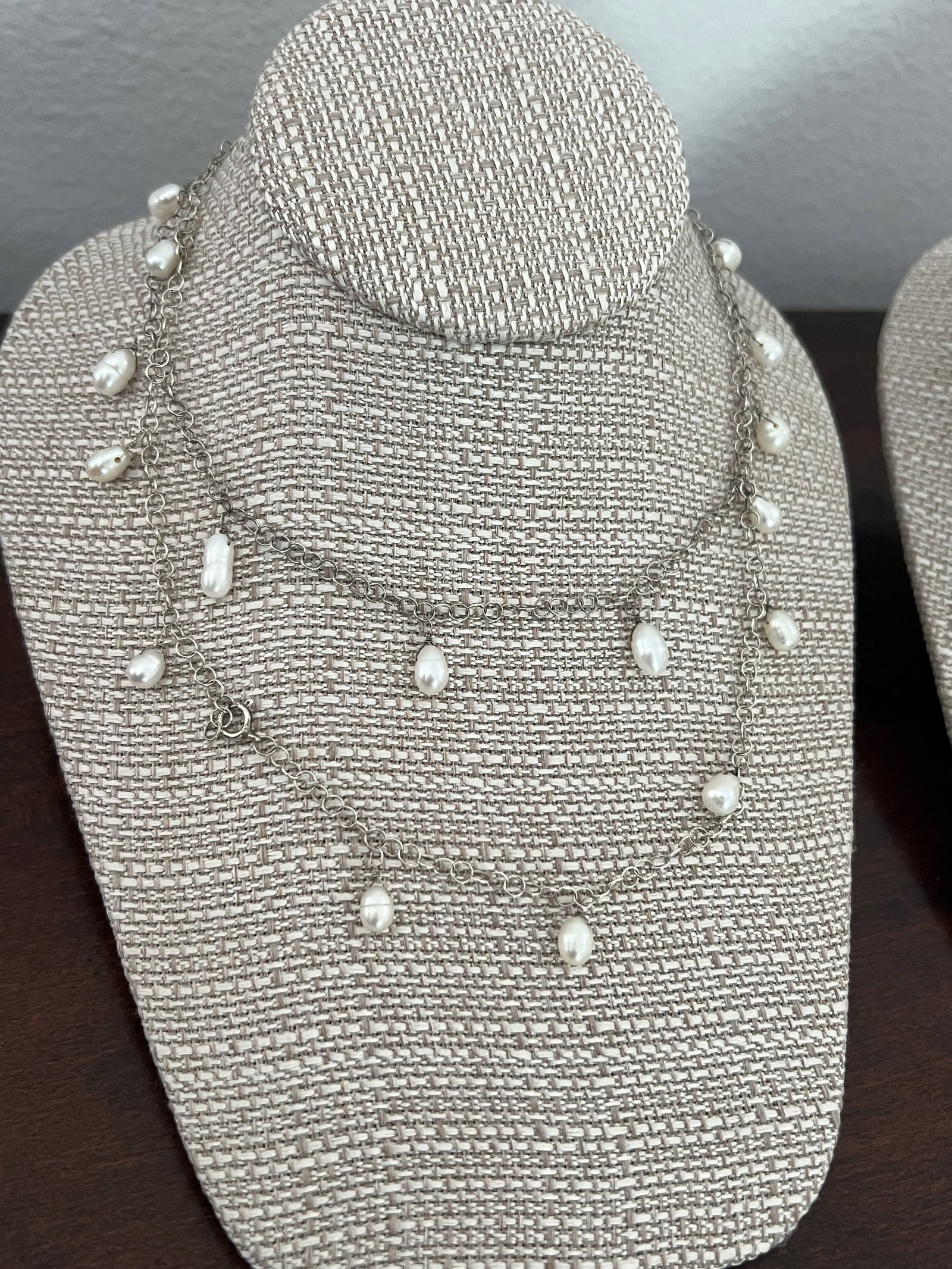 Sterling Silver and Pearl Jewelry Grouping - 2