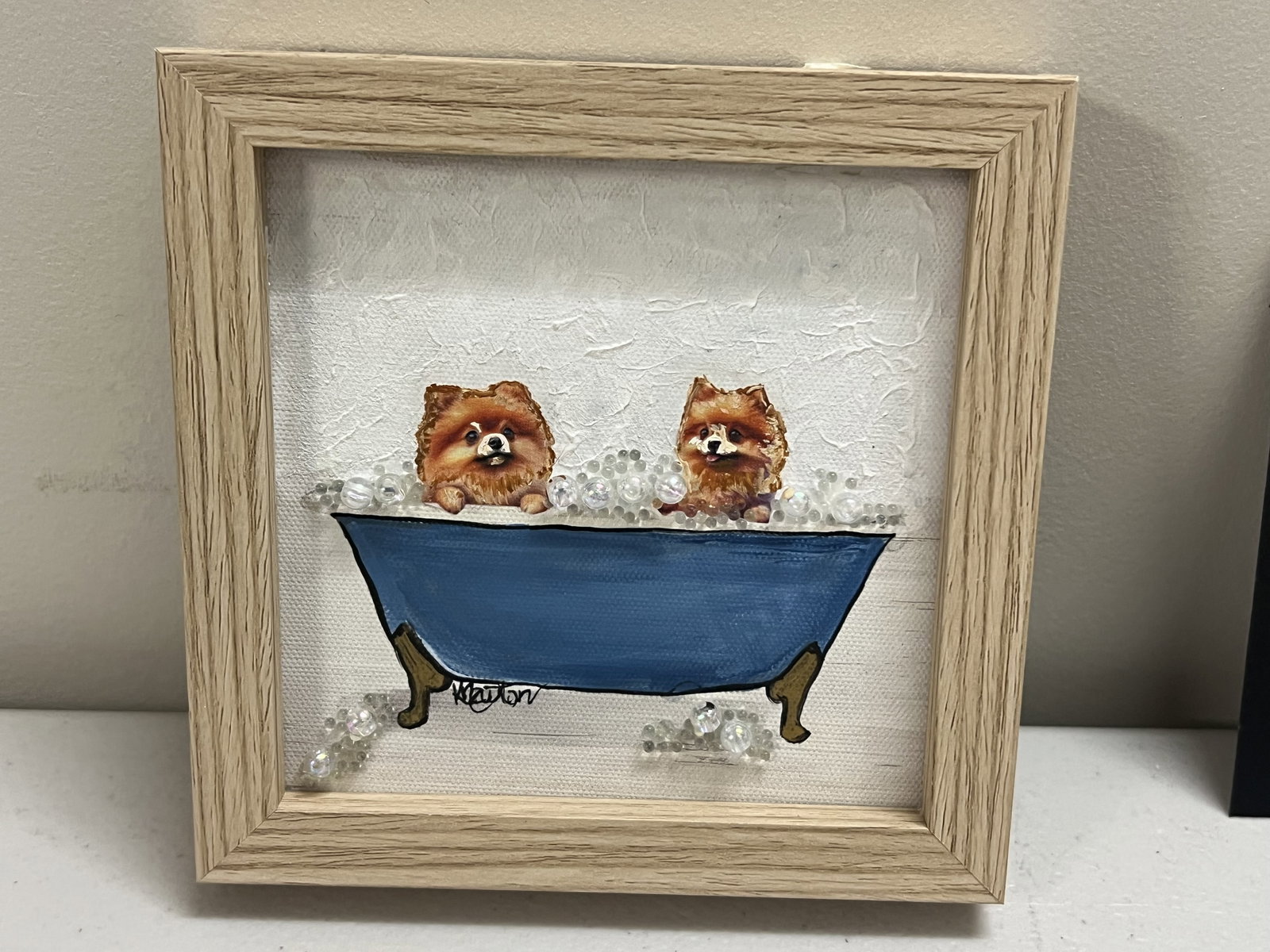 Pomeranian Art Including Prints and Ceramics - 4