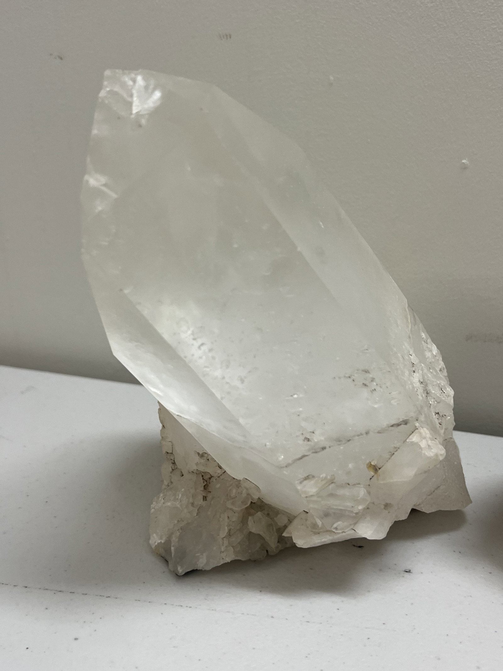 (2) Large Cystals incl 8" Quartz Cluster & Rose Quartz - 3