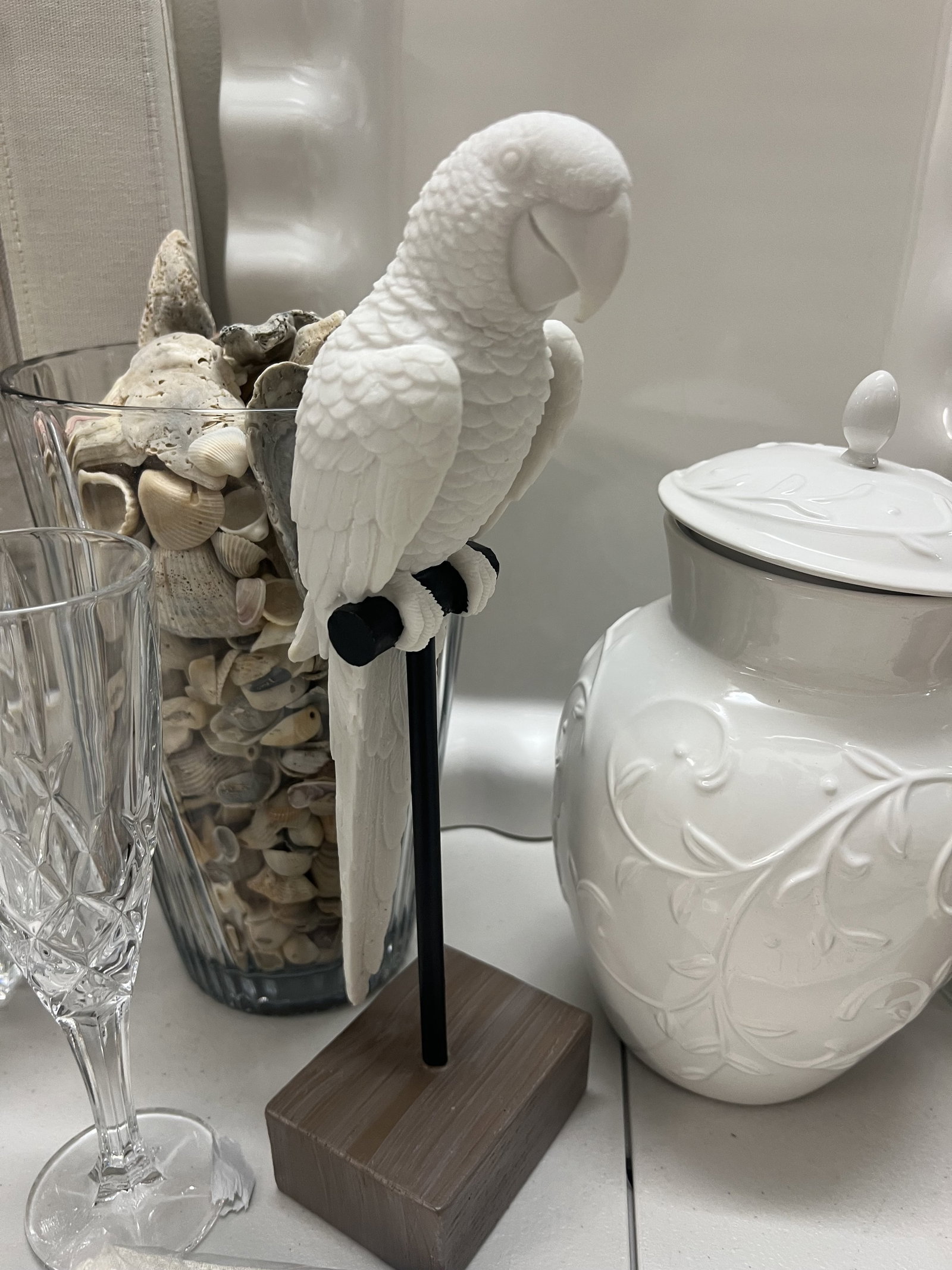 White Coastal Neutral Decorative Houseware Grouping - 11