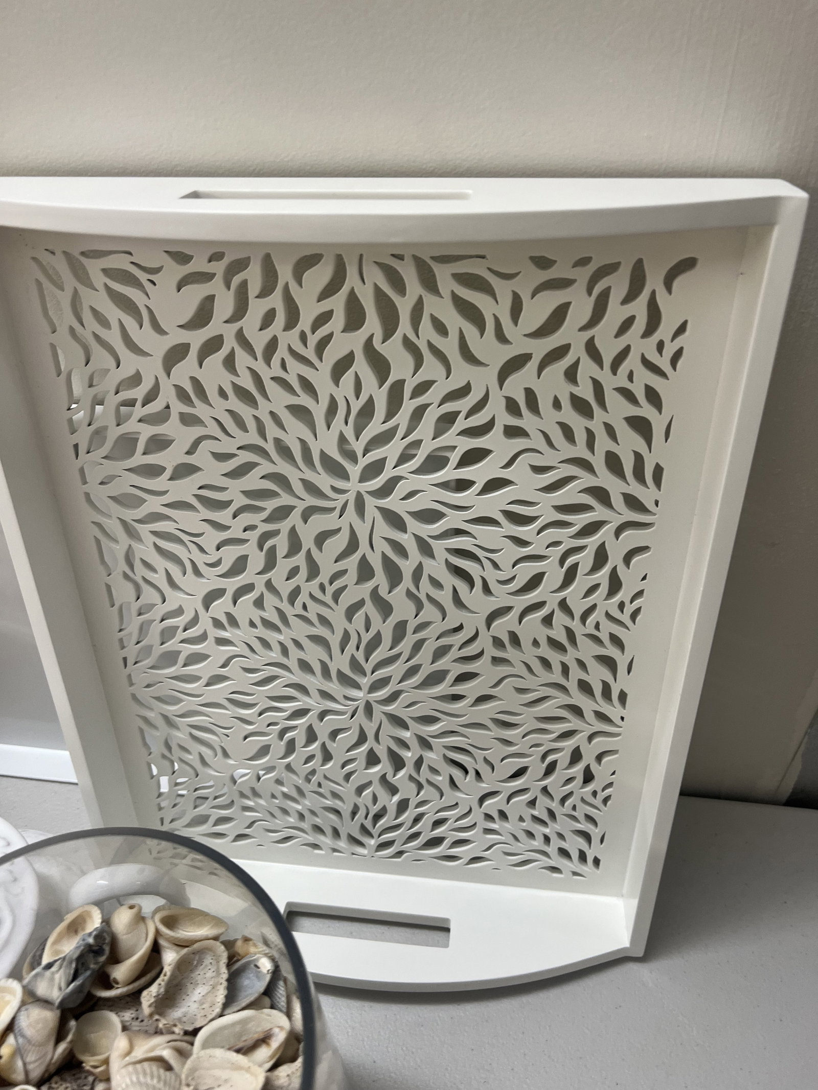 White Coastal Neutral Decorative Houseware Grouping - 7