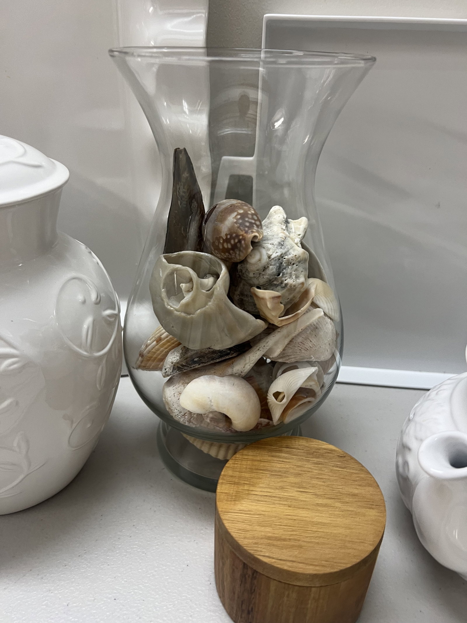 White Coastal Neutral Decorative Houseware Grouping - 8