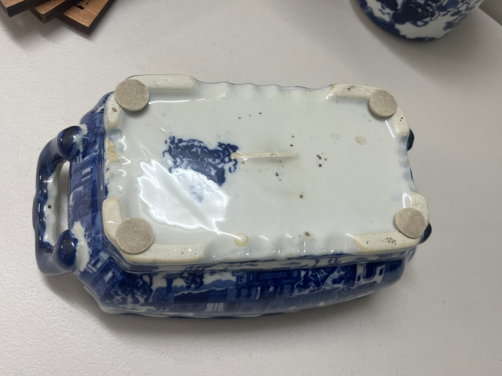 Blue and White Kitchen Decorations and Serving - 4