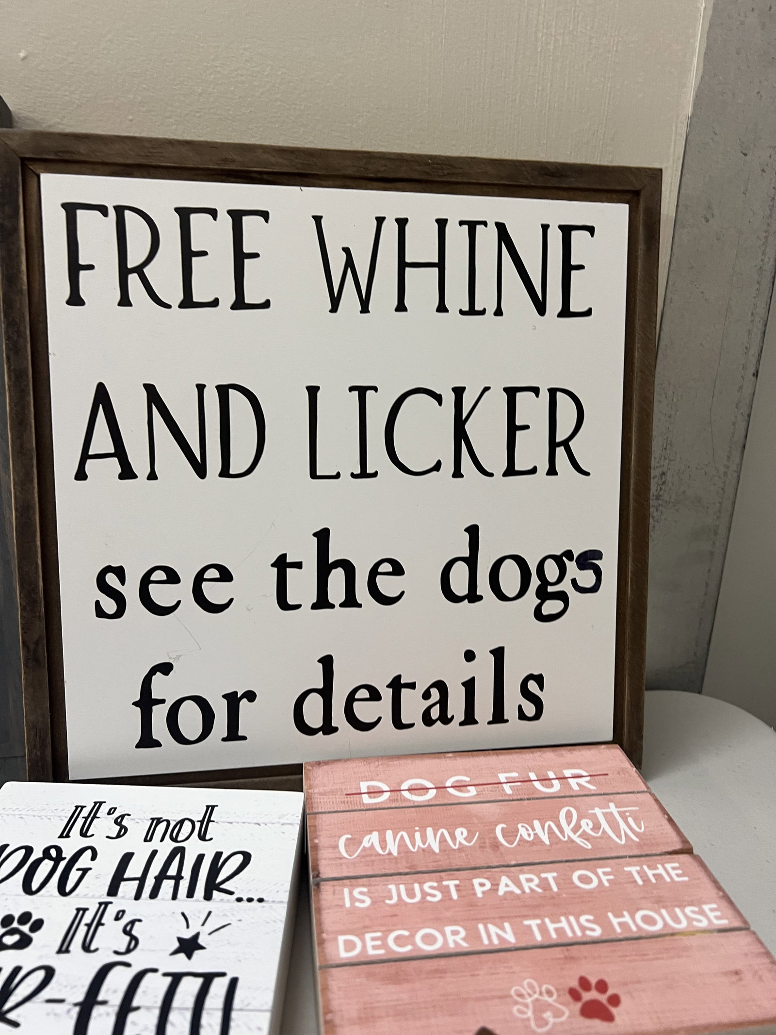 Collection of Dog Owner Signs - 4
