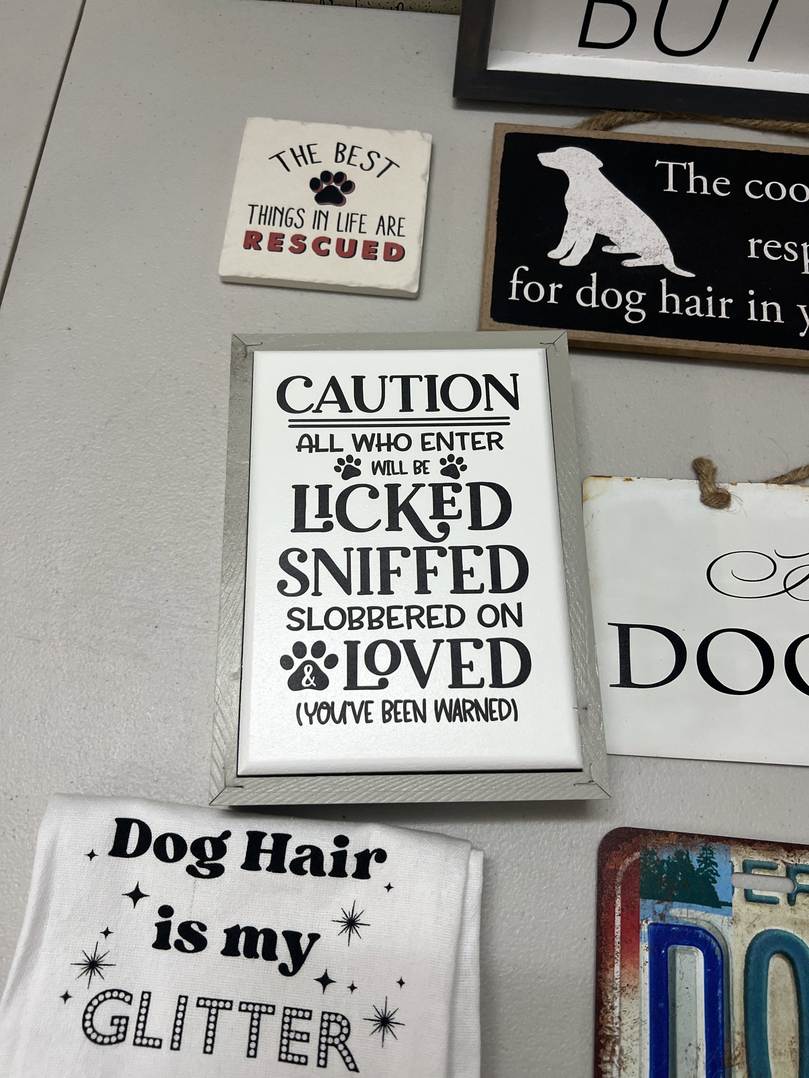 Collection of Dog Owner Signs - 7