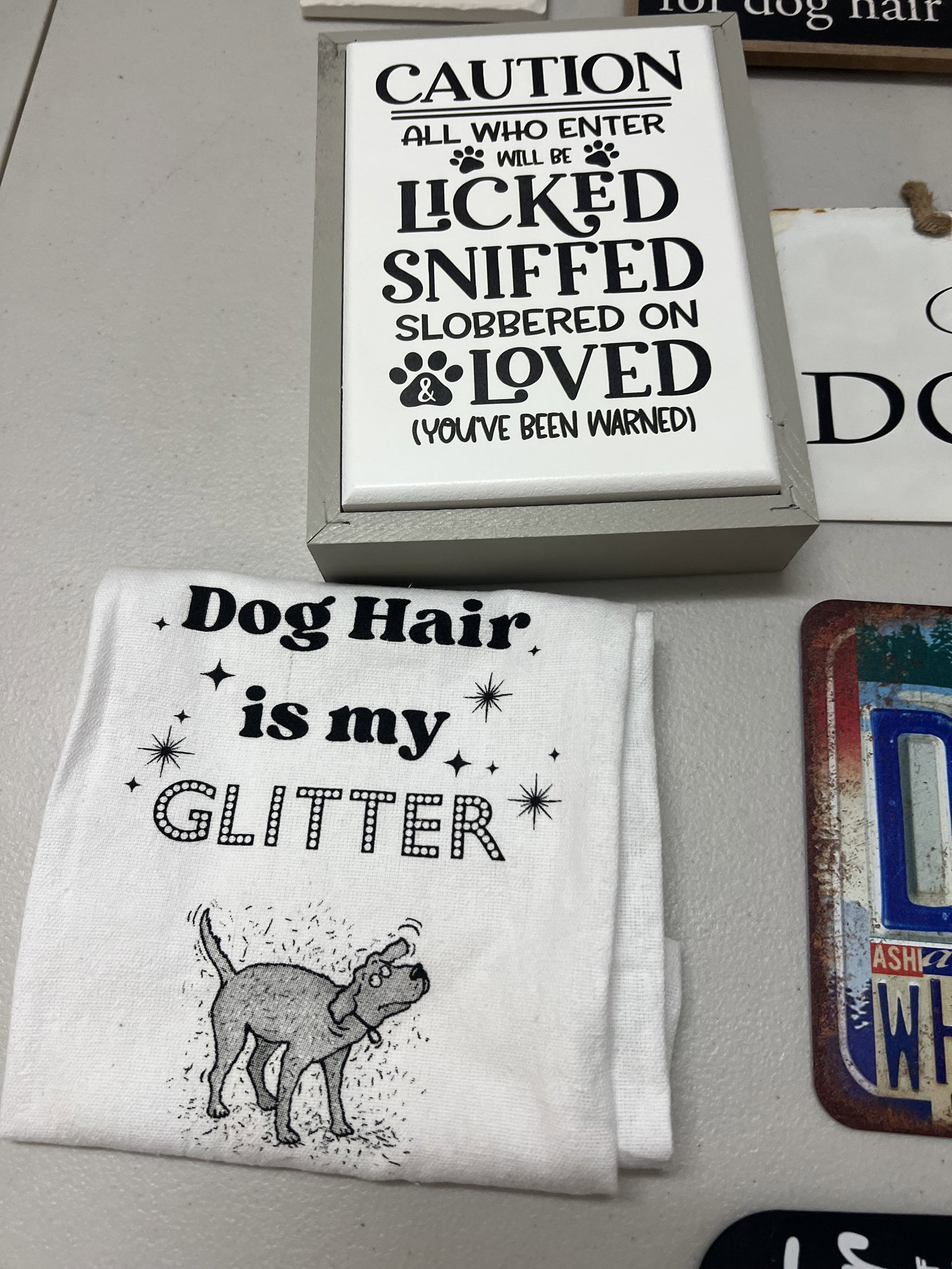 Collection of Dog Owner Signs - 8