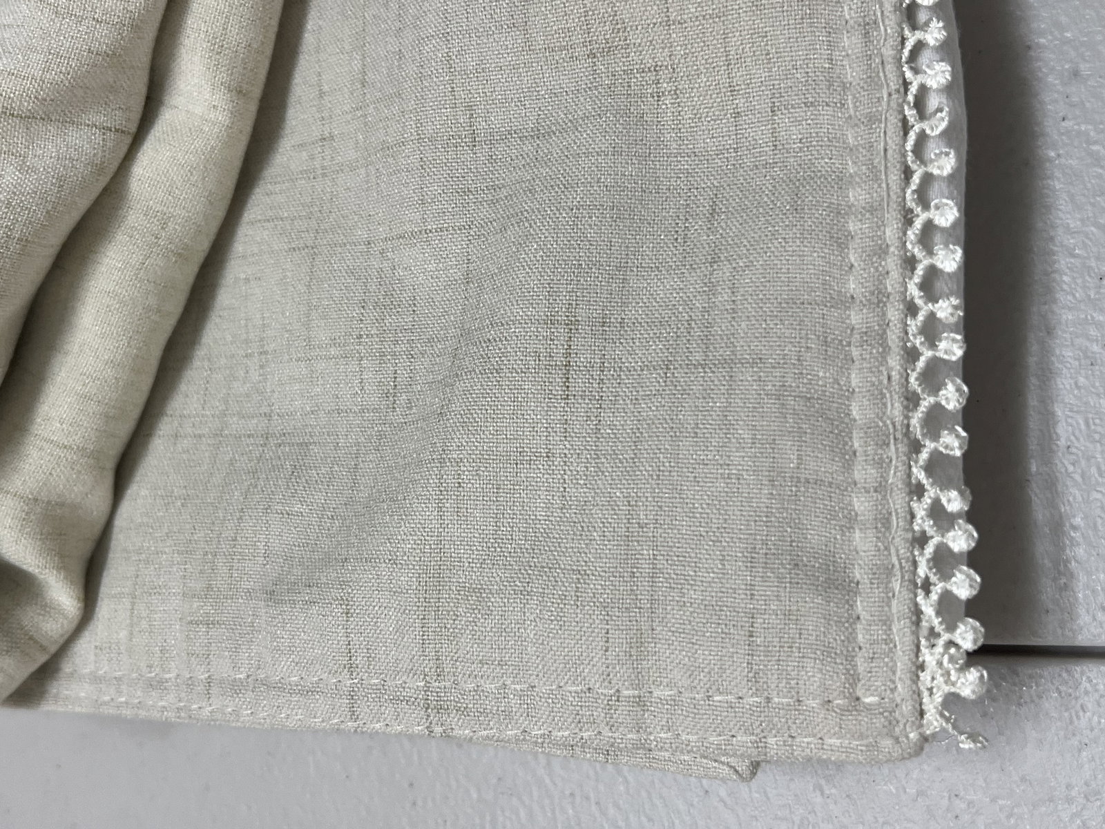 Lenox Off White Placemats and Table Cloths Blue and White - 3