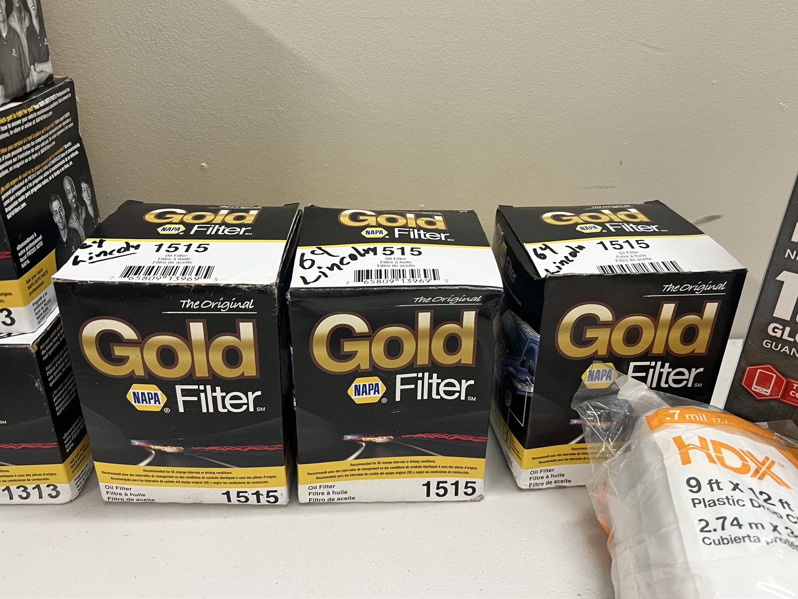 Car Parrts Oil Filters, Cleaning Wipes, Gloves etc. - 5