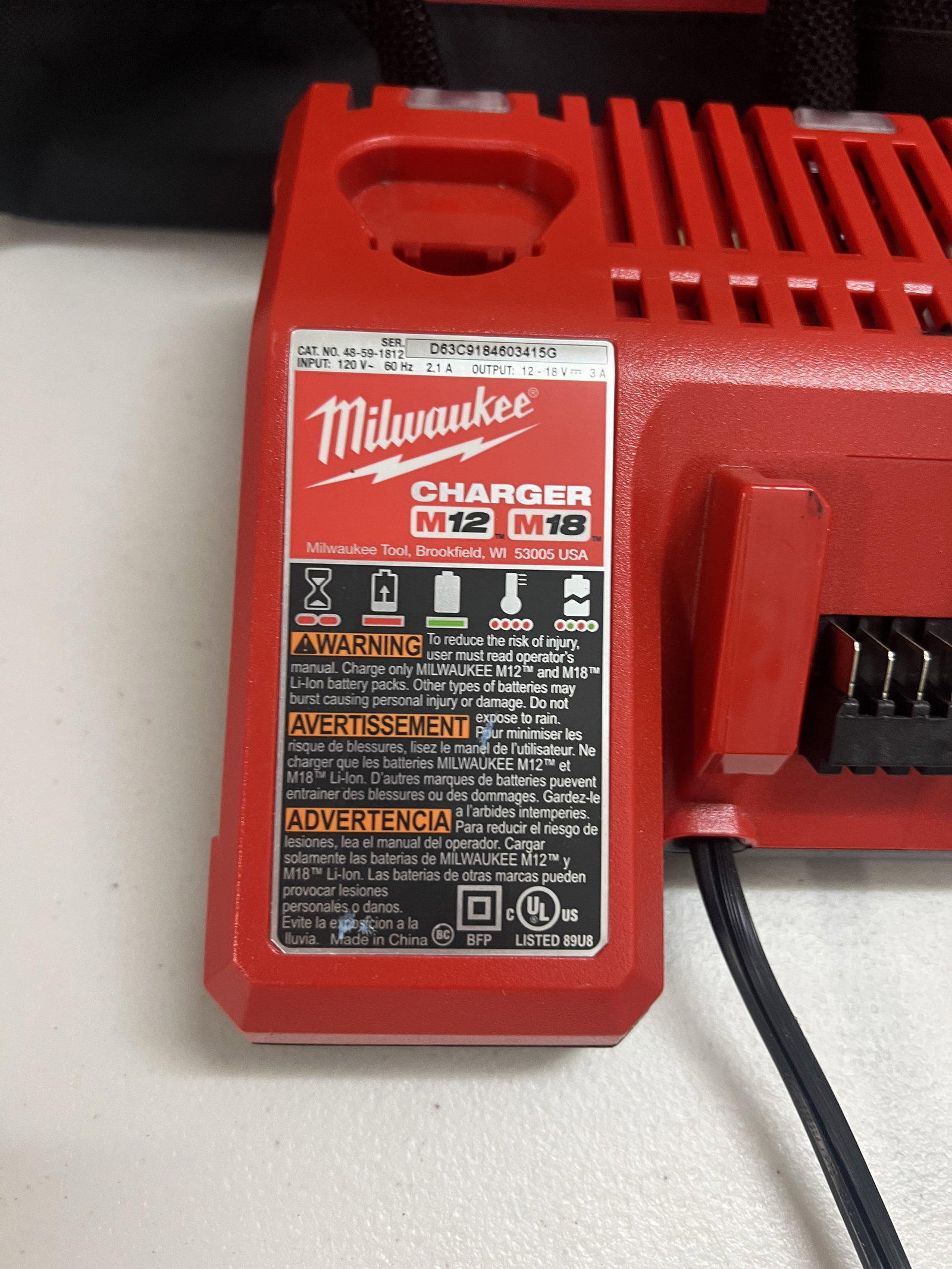 Milwaukee Brushless Cordless Drill Extra Batteries - 2