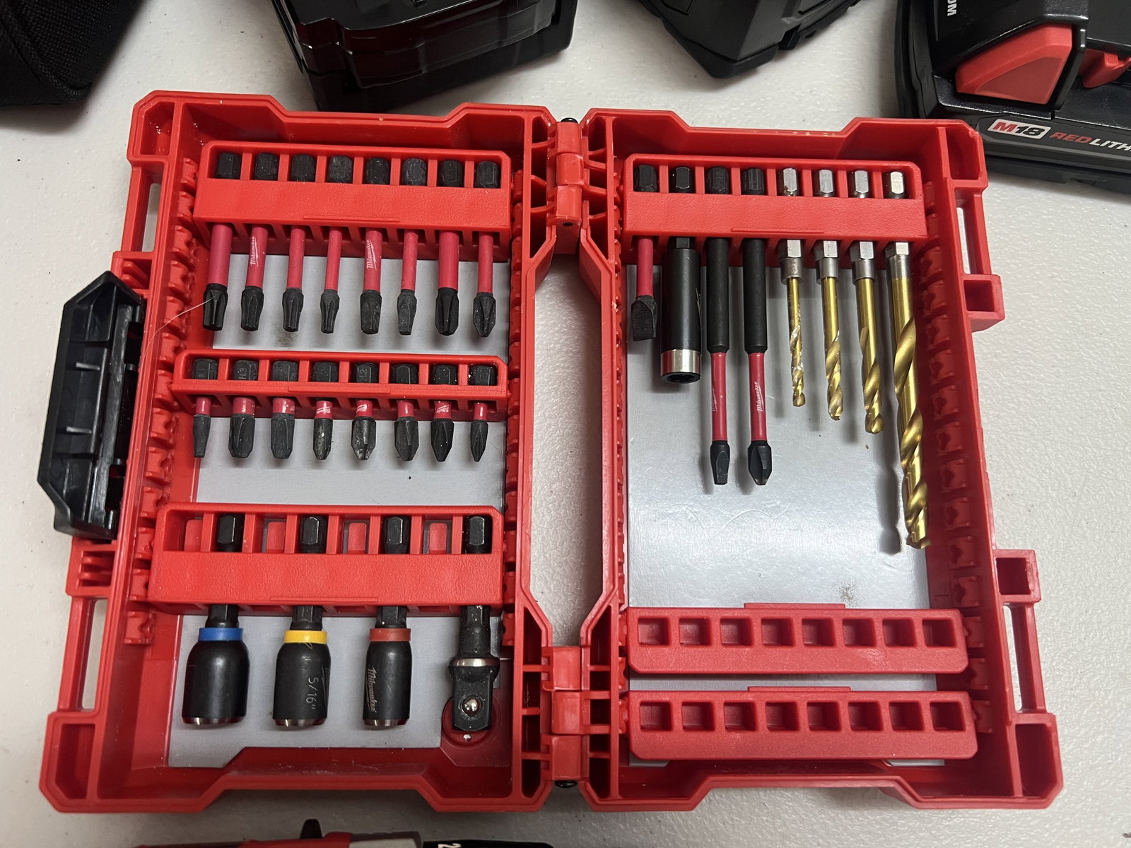 Milwaukee Brushless Cordless Drill Extra Batteries - 4