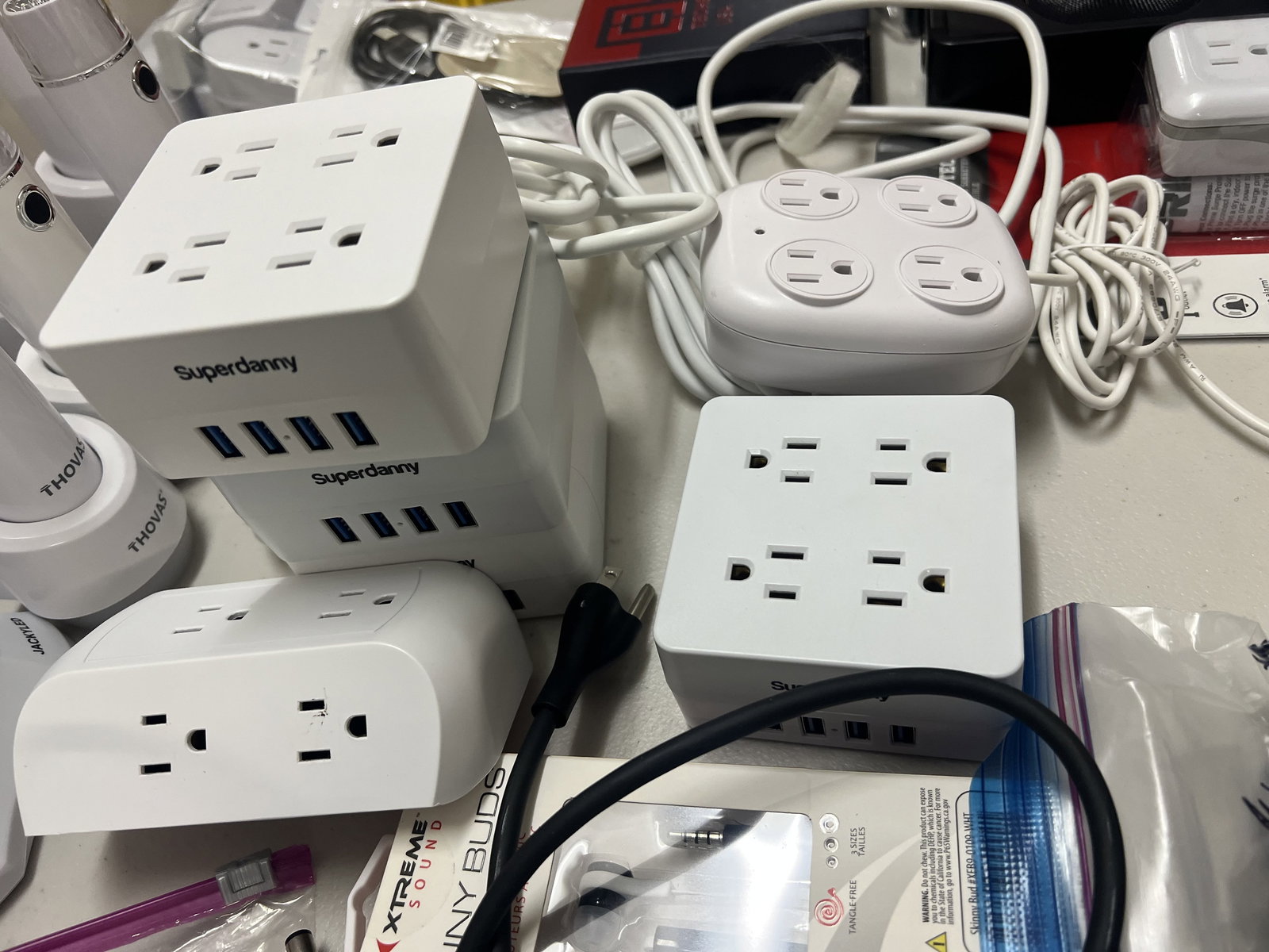 Huge Lot of Cords and Chargers - 15