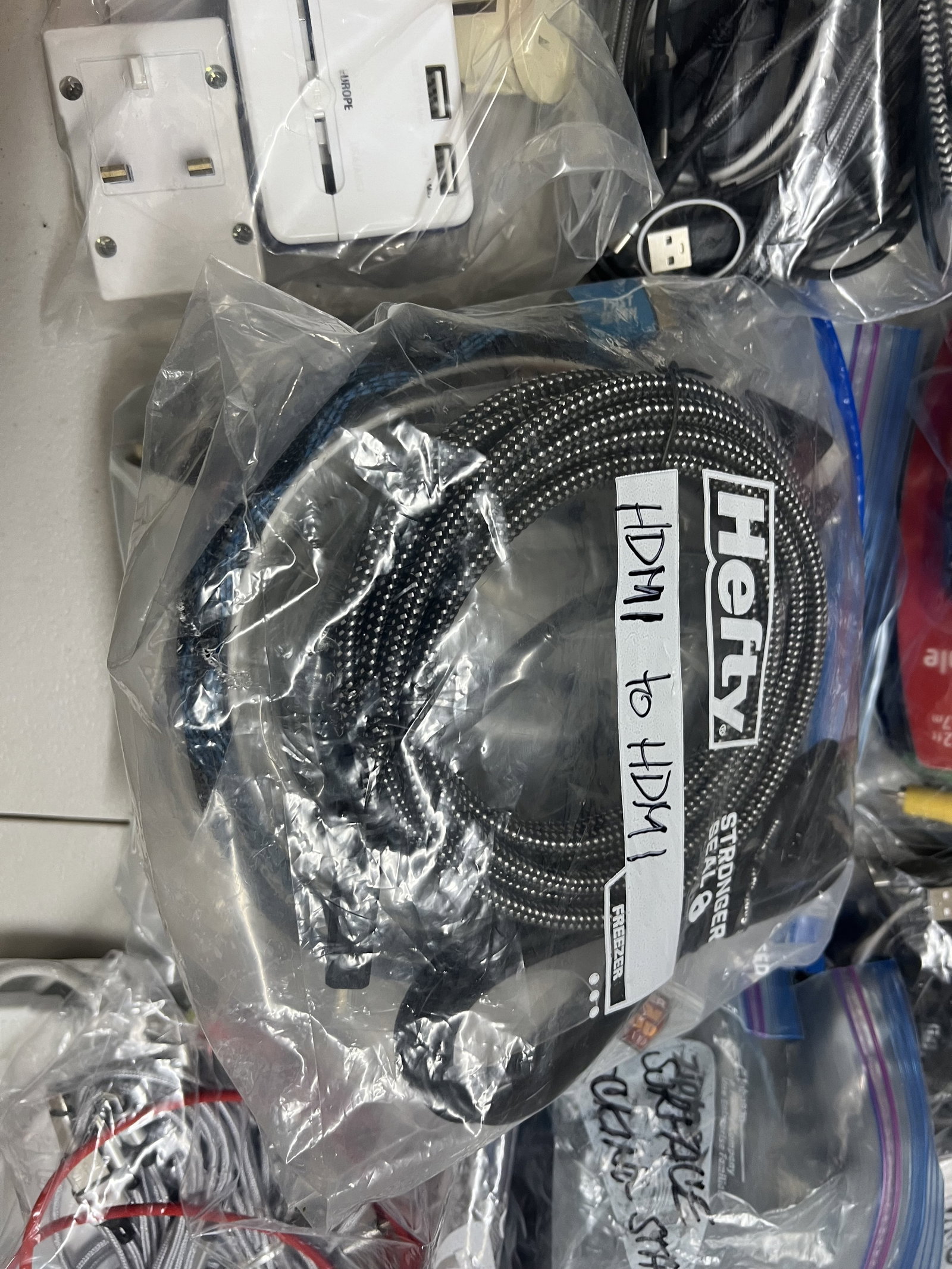 Huge Lot of Cords and Chargers - 5
