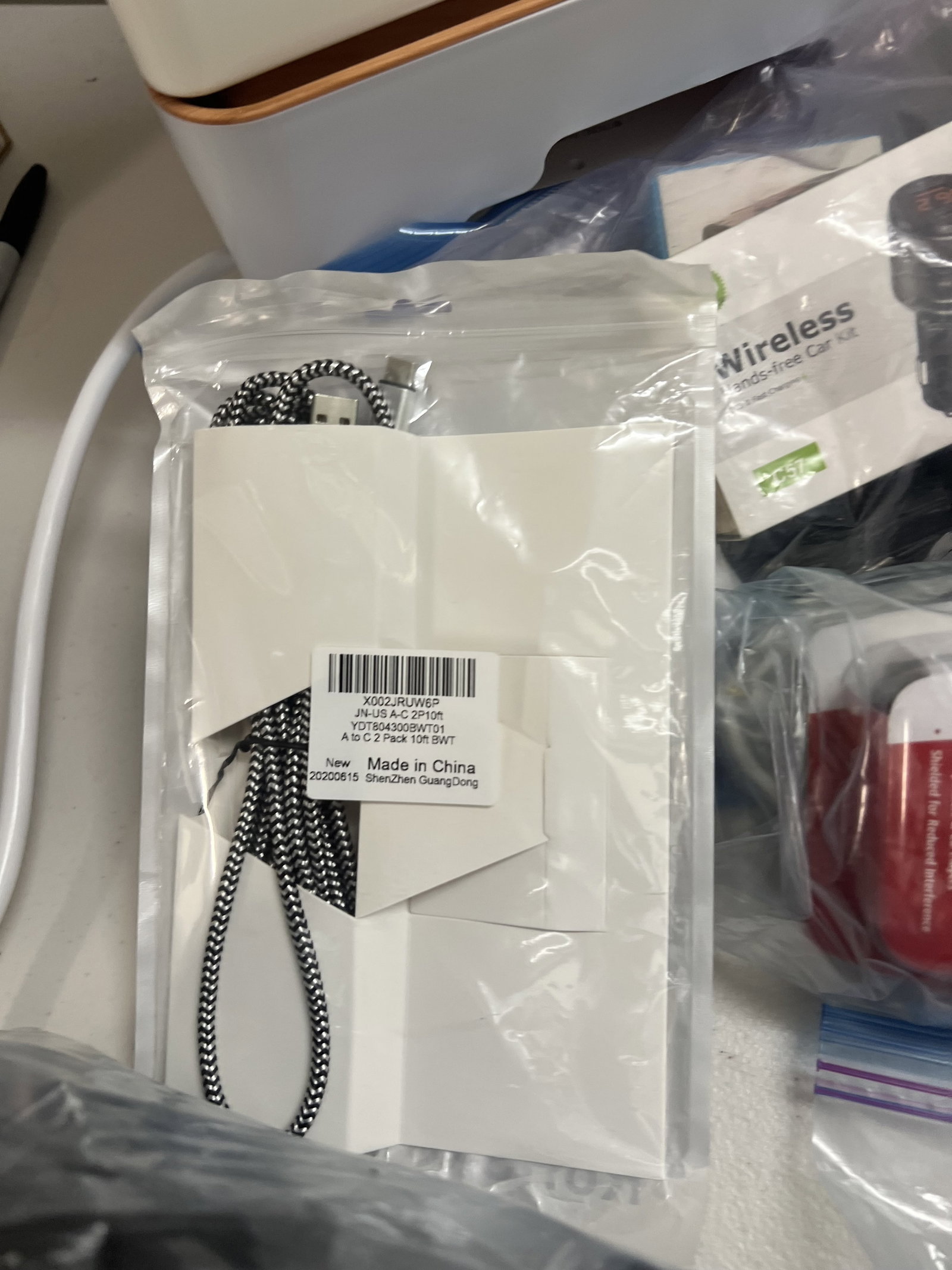 Huge Lot of Cords and Chargers - 8