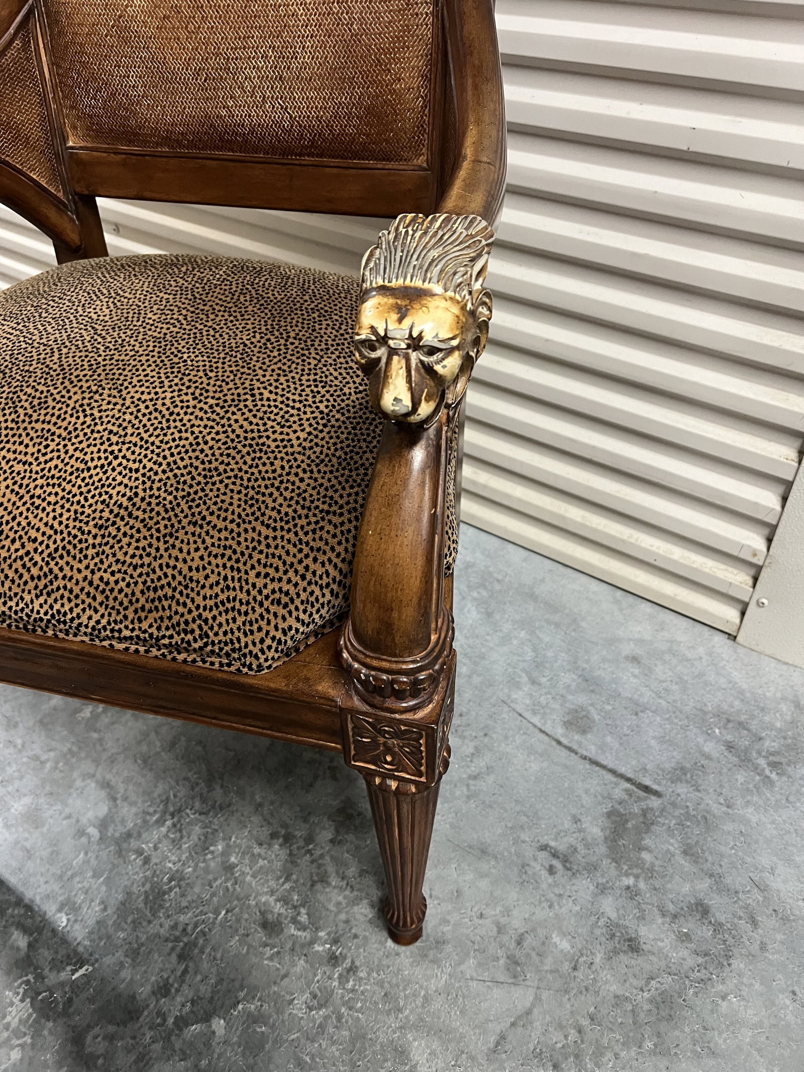 Regency Style Lions Head Chairs - 2