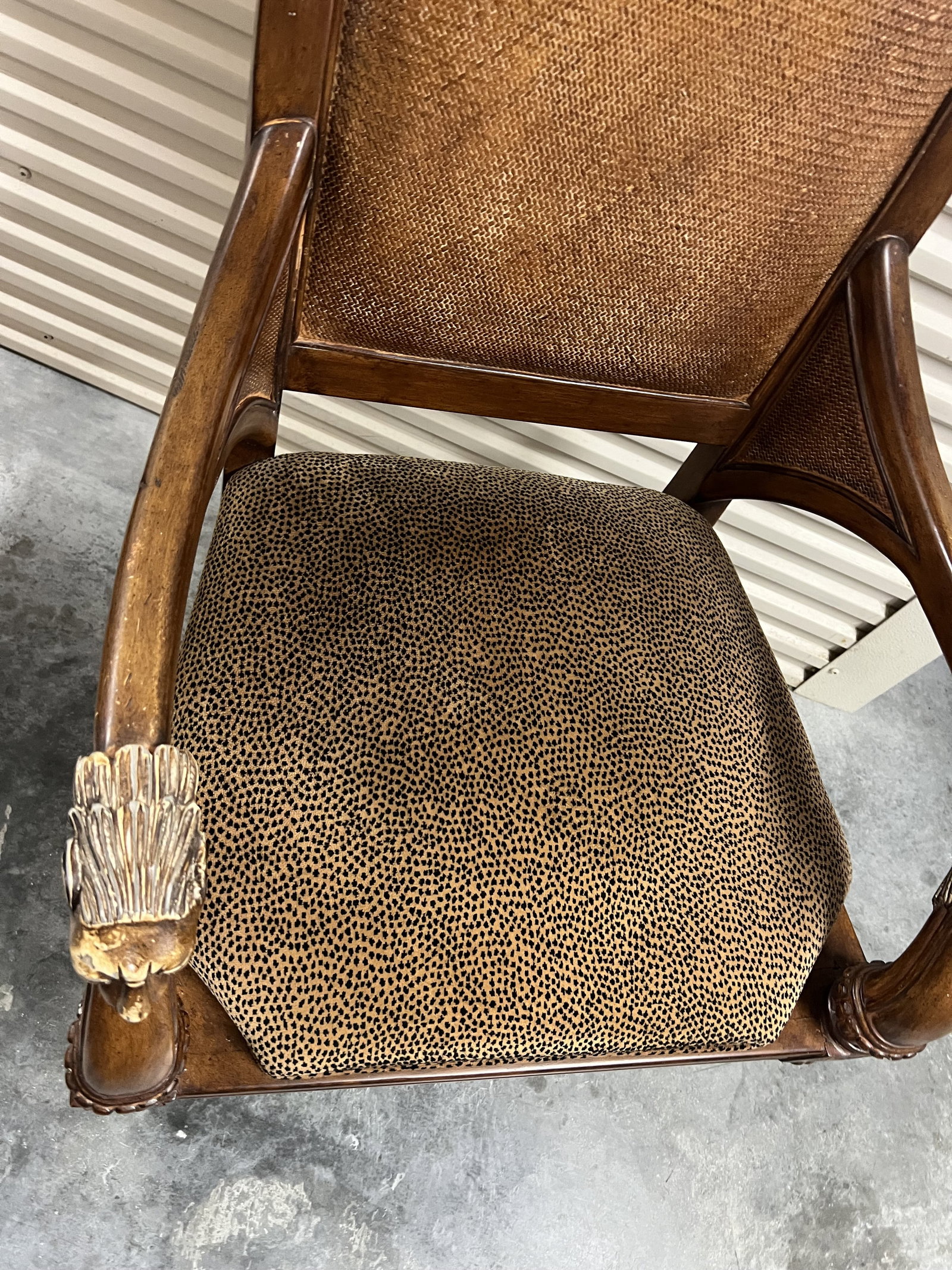 Regency Style Lions Head Chairs - 5