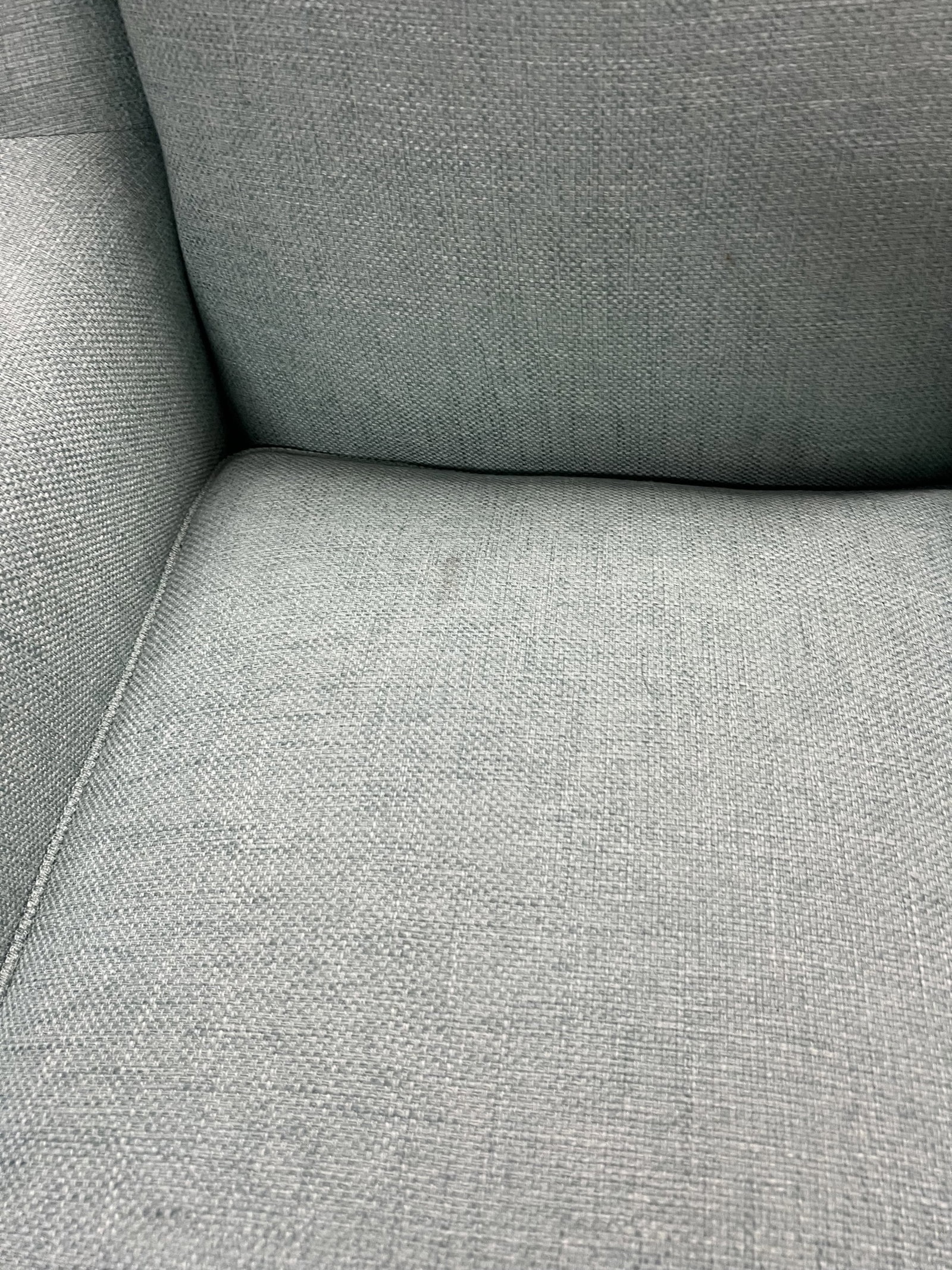 Large Coastal Blue Arm Chair - 5