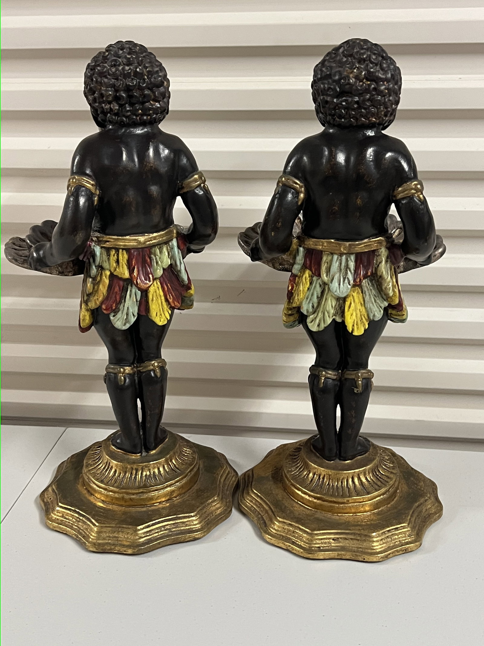 (2) Nubian Vide Poche Blackamoor - 7