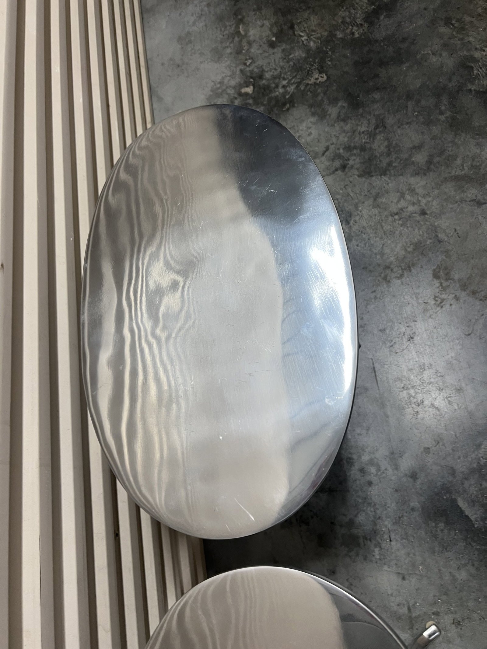 (3) Aluminum Style Side Tables - 6