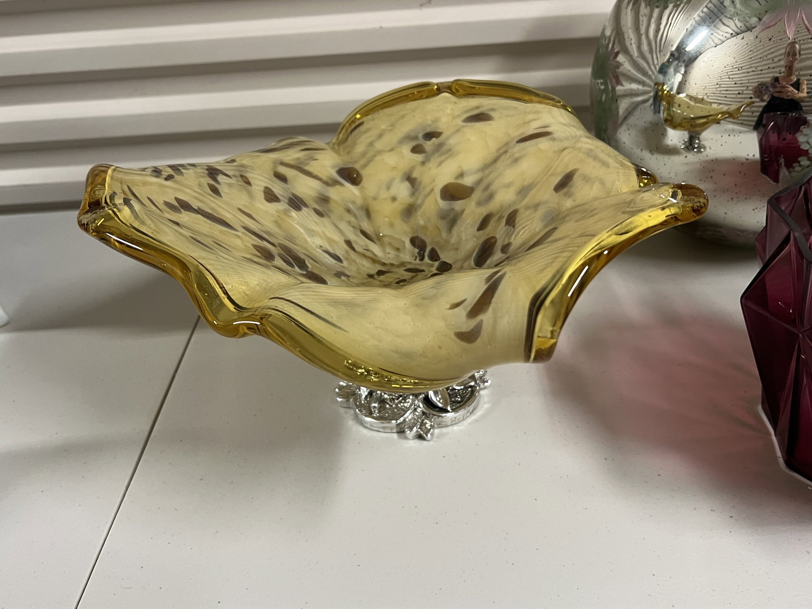 Decorative Art Glass Grouping - 3