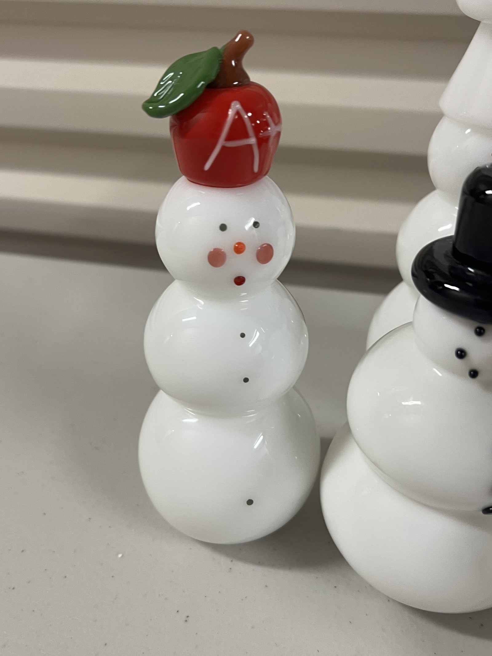 Art Glass Snowman Collection - 11