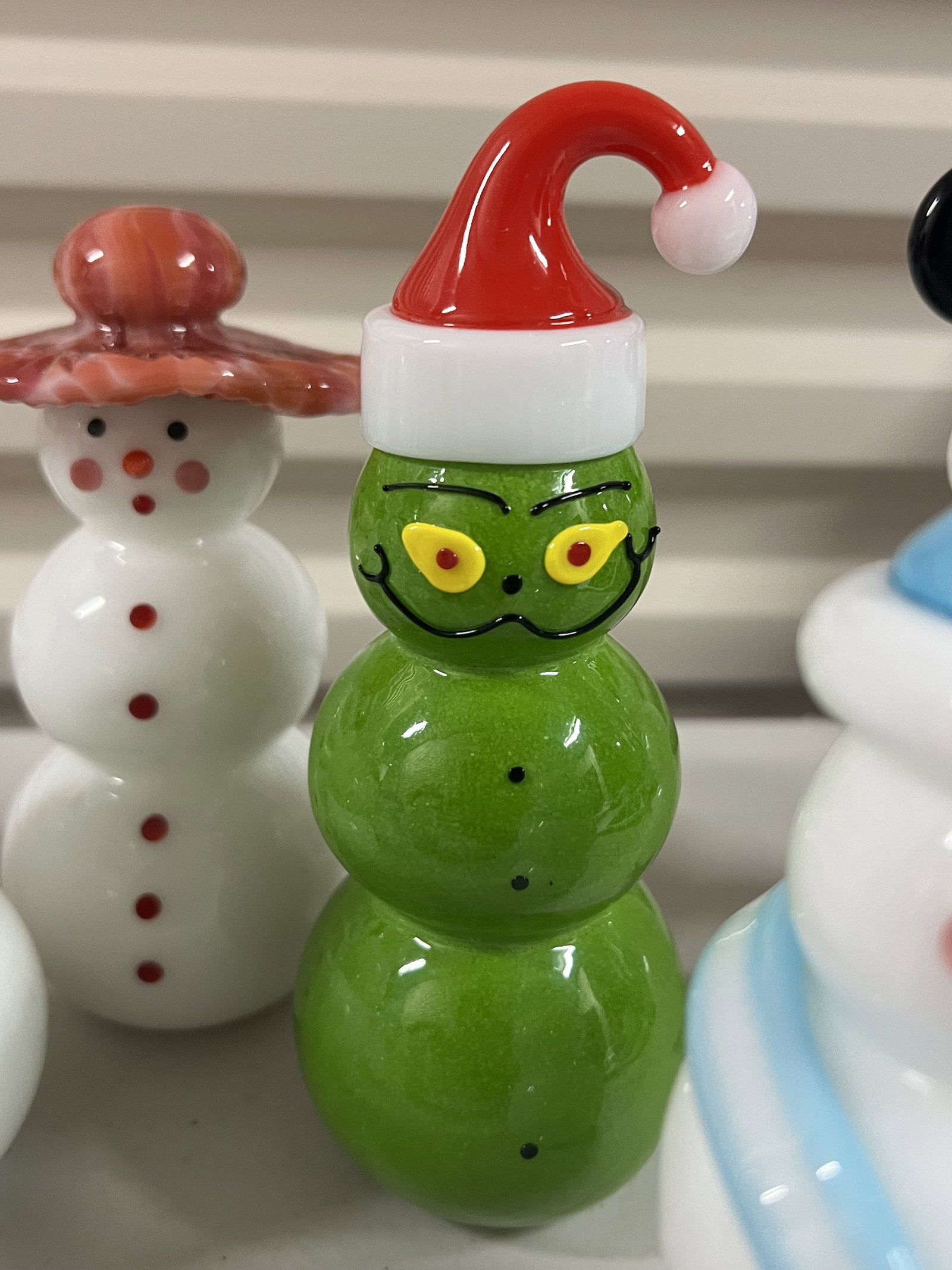 Art Glass Snowman Collection - 5