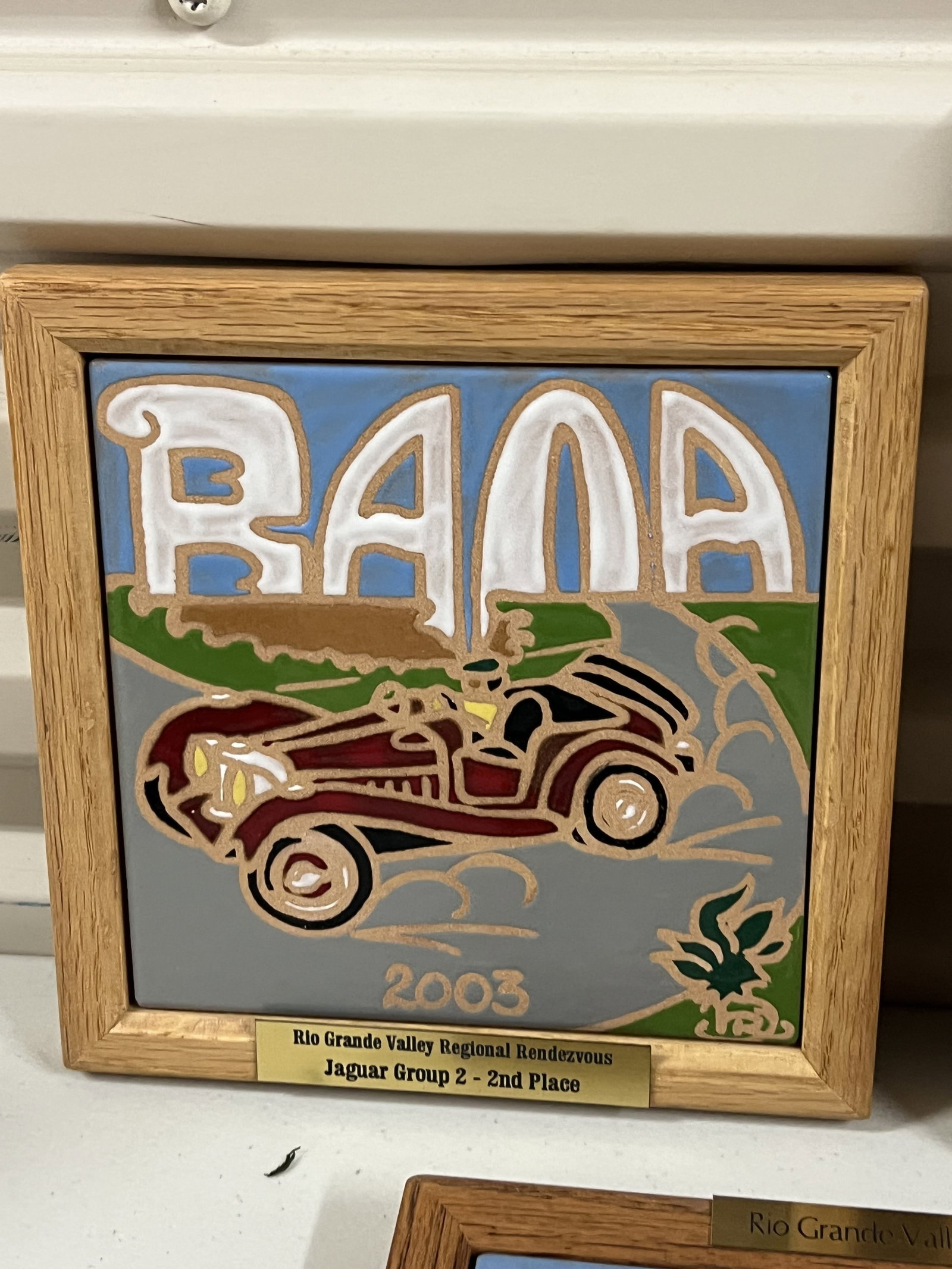 Collectible Car Jaguar Tiles - 4
