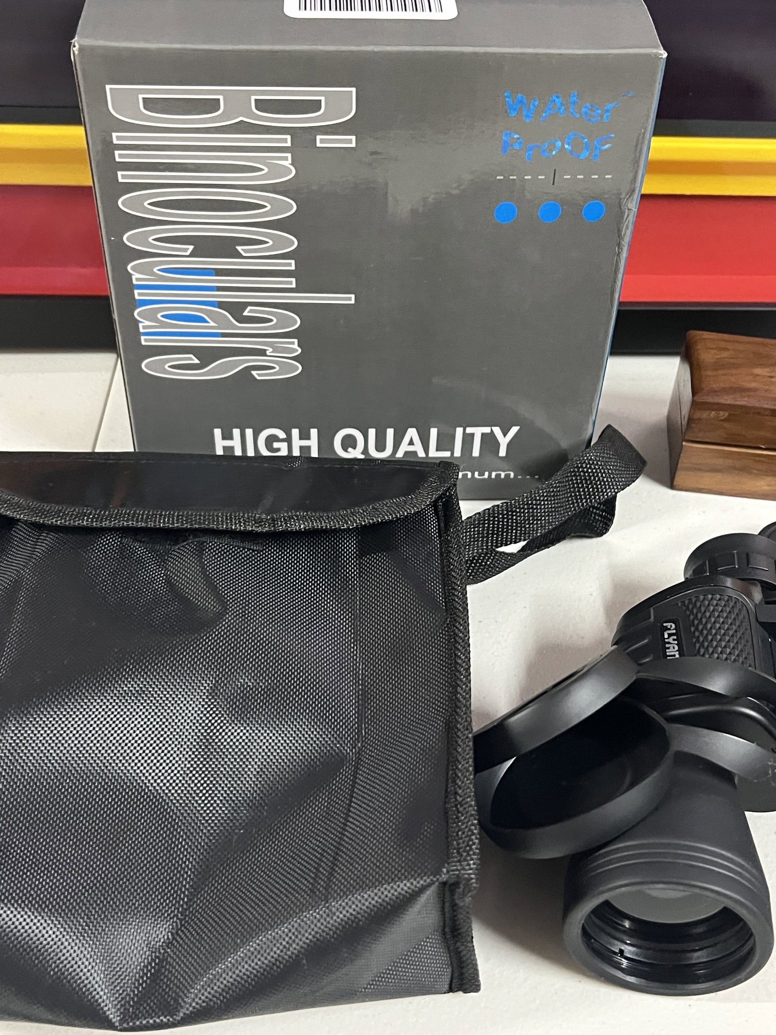 Waterproof Binoculars and Brass Looking Glass - 5
