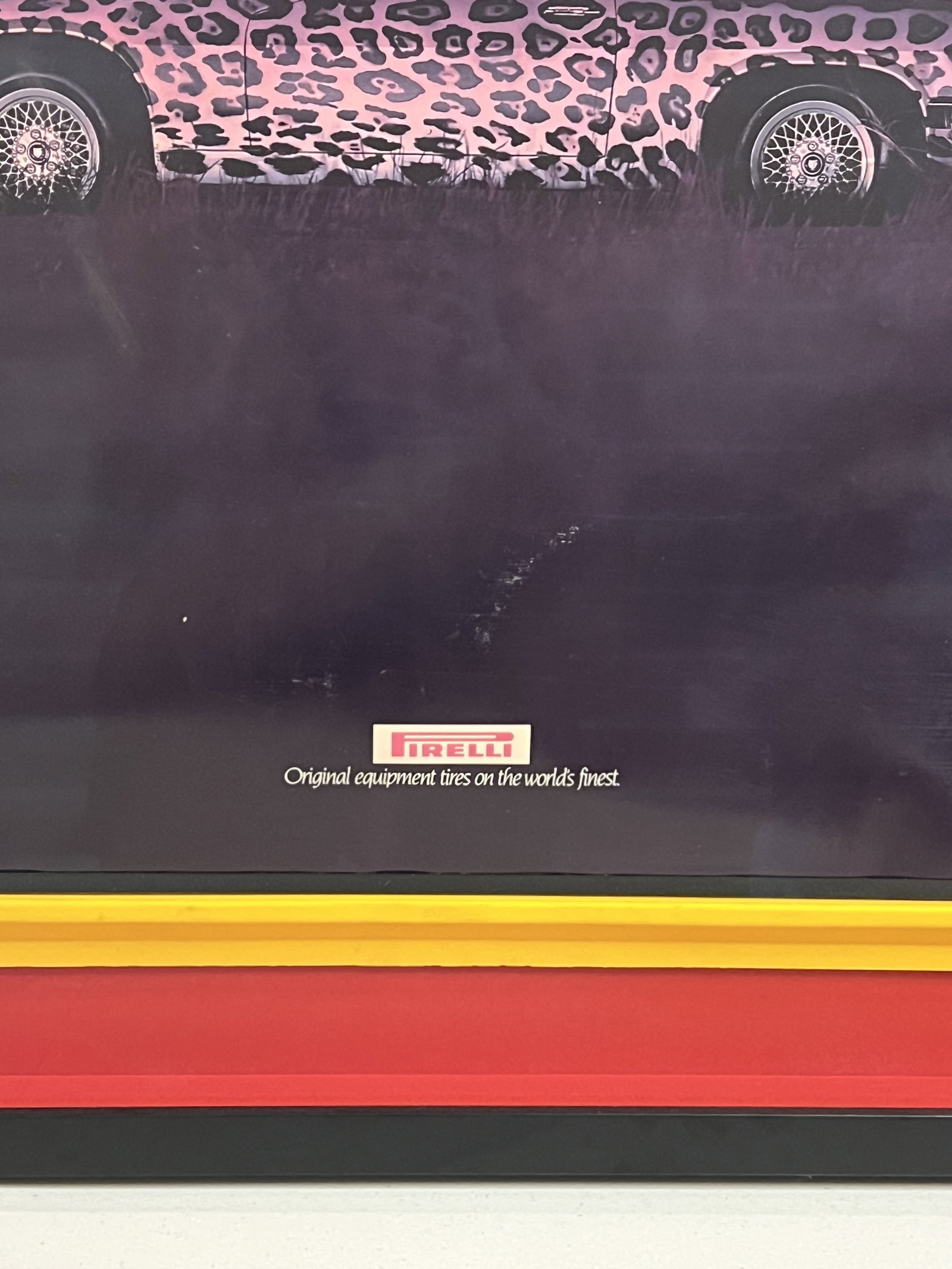 Pirelli Jaguar Framed Poster - 2