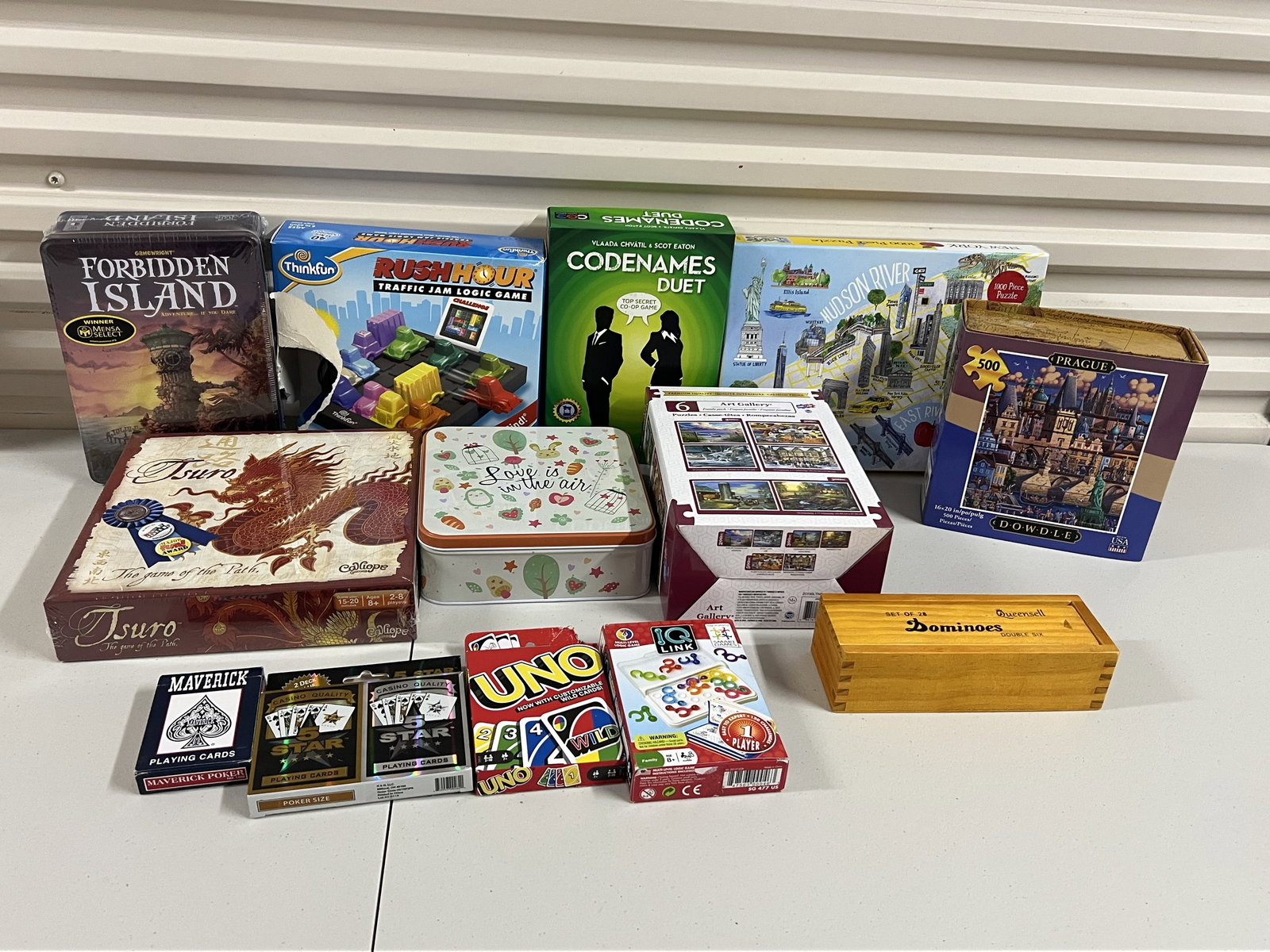 Assortment of Games: Including strageyy, board and card. Condition: only two lightly used. Low Estimate: 10.00 High Estimate: 10000.00
