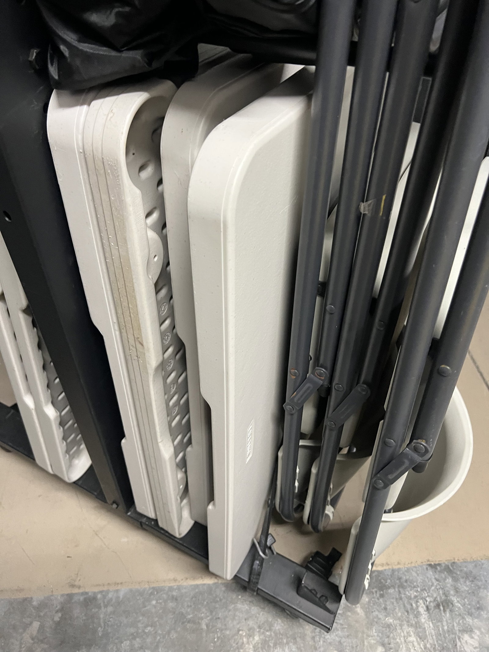 Lifetime Folding Chairs and Tables - 3