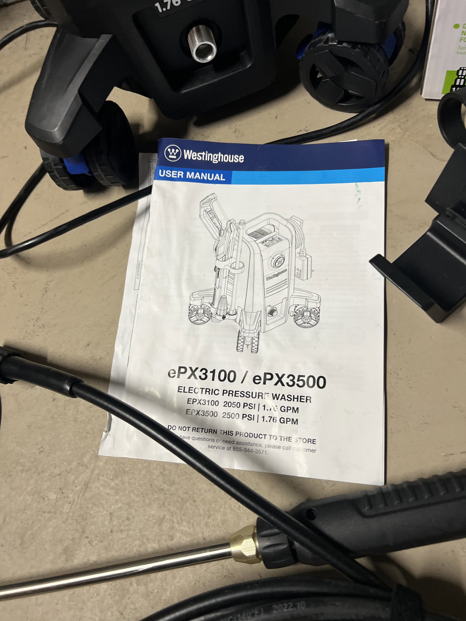 Westinghouse Pressure Washer with Accessories - 3