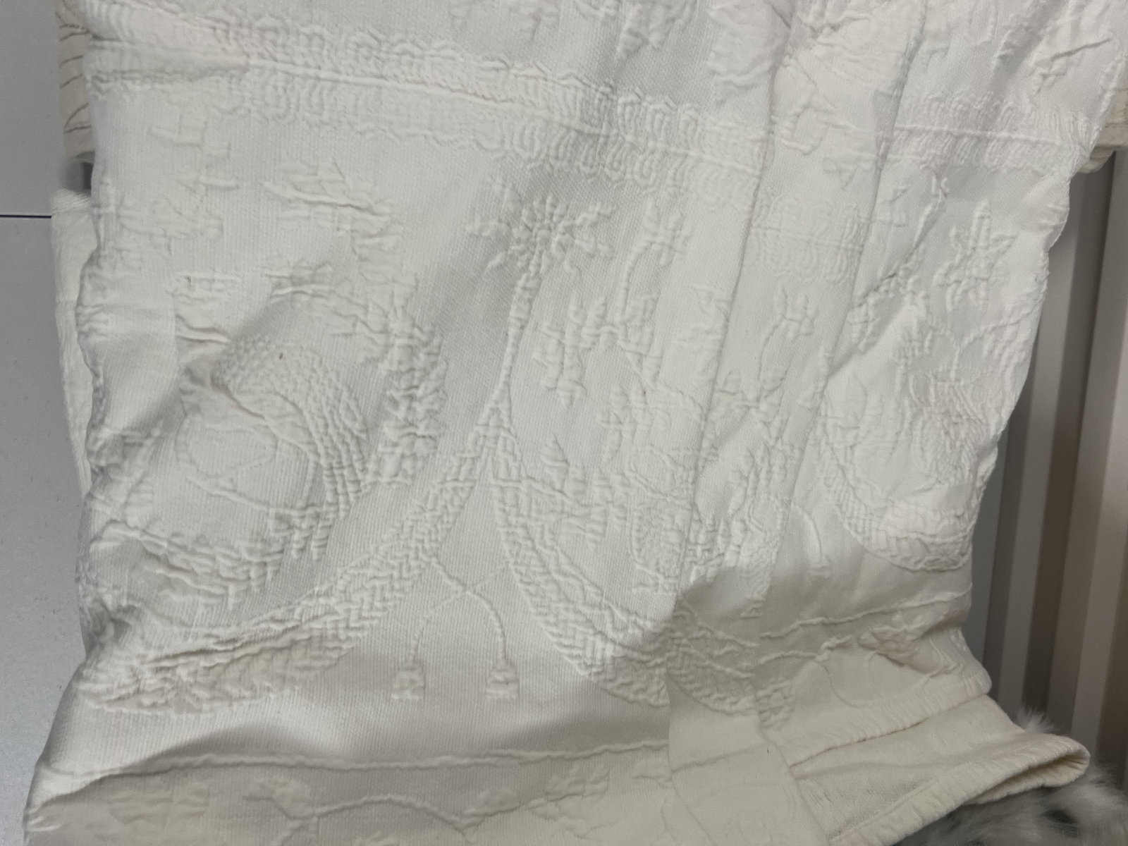 (2) King Size Cotton Quilted Coverlettes - 5