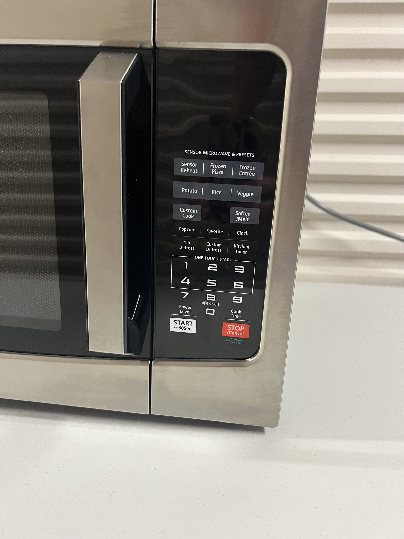 Toshiba Stainless Steel Microwave - 2
