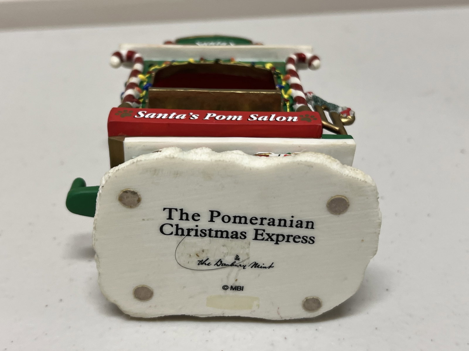 Pomeranian Christmas Train, Ornaments and Tea Towels - 11